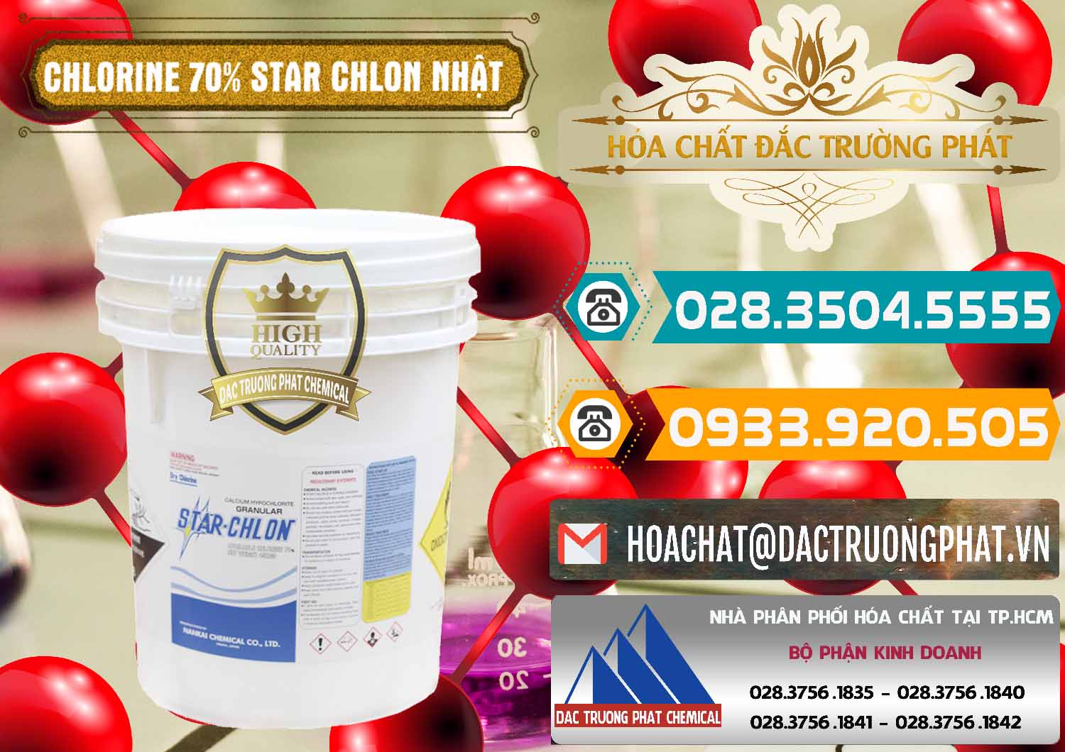Công ty chuyên cung cấp ( bán ) Clorin – Chlorine 70% Star Chlon Nhật Bản Japan - 0243 - Phân phối hóa chất tại TP.HCM - congtyhoachat.vn