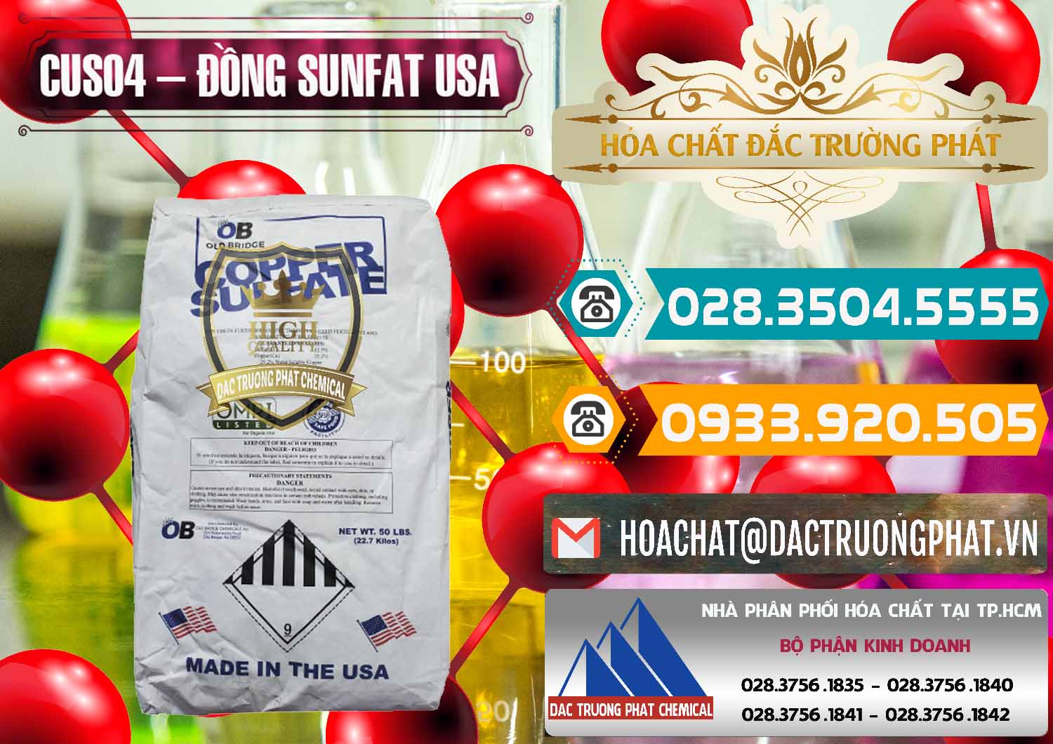 Nơi nhập khẩu và bán CuSO4 – Đồng Sunfat Mỹ USA - 0479 - Cung cấp _ kinh doanh hóa chất tại TP.HCM - congtyhoachat.vn