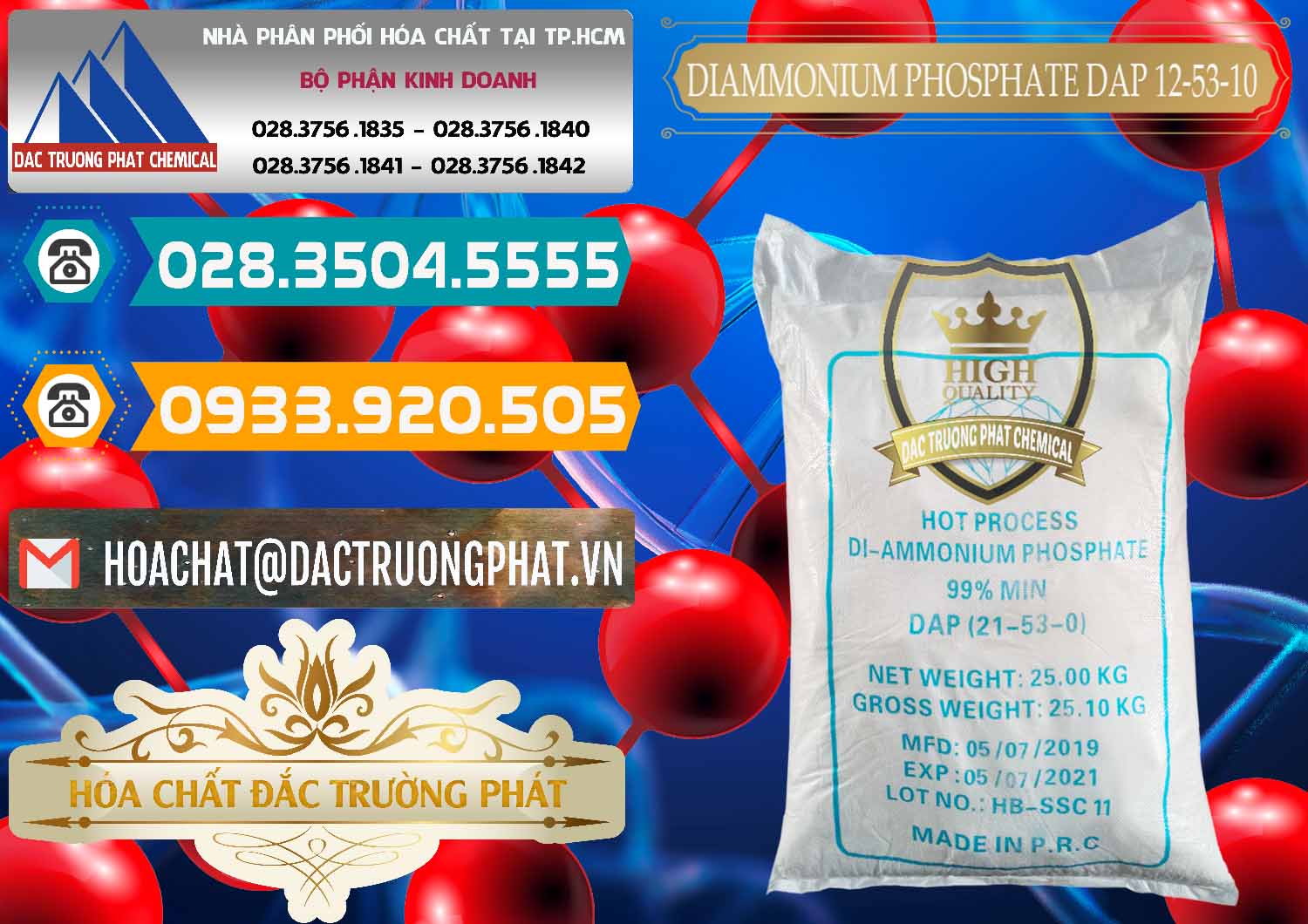 Kinh doanh ( bán ) DAP - Diammonium Phosphate Trung Quốc China - 0319 - Công ty nhập khẩu và phân phối hóa chất tại TP.HCM - congtyhoachat.vn