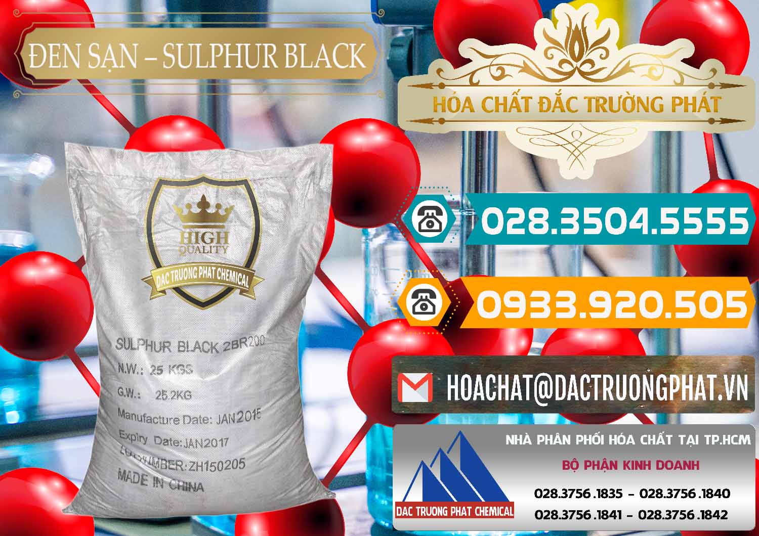 Nơi chuyên cung ứng và bán Đen Sạn – Sulphur Black Trung Quốc China - 0062 - Nơi phân phối ( cung cấp ) hóa chất tại TP.HCM - congtyhoachat.vn
