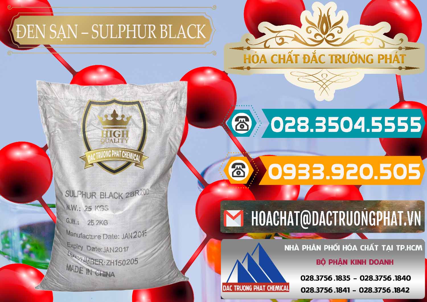Cty kinh doanh ( bán ) Đen Sạn – Sulphur Black Trung Quốc China - 0062 - Phân phối ( kinh doanh ) hóa chất tại TP.HCM - congtyhoachat.vn