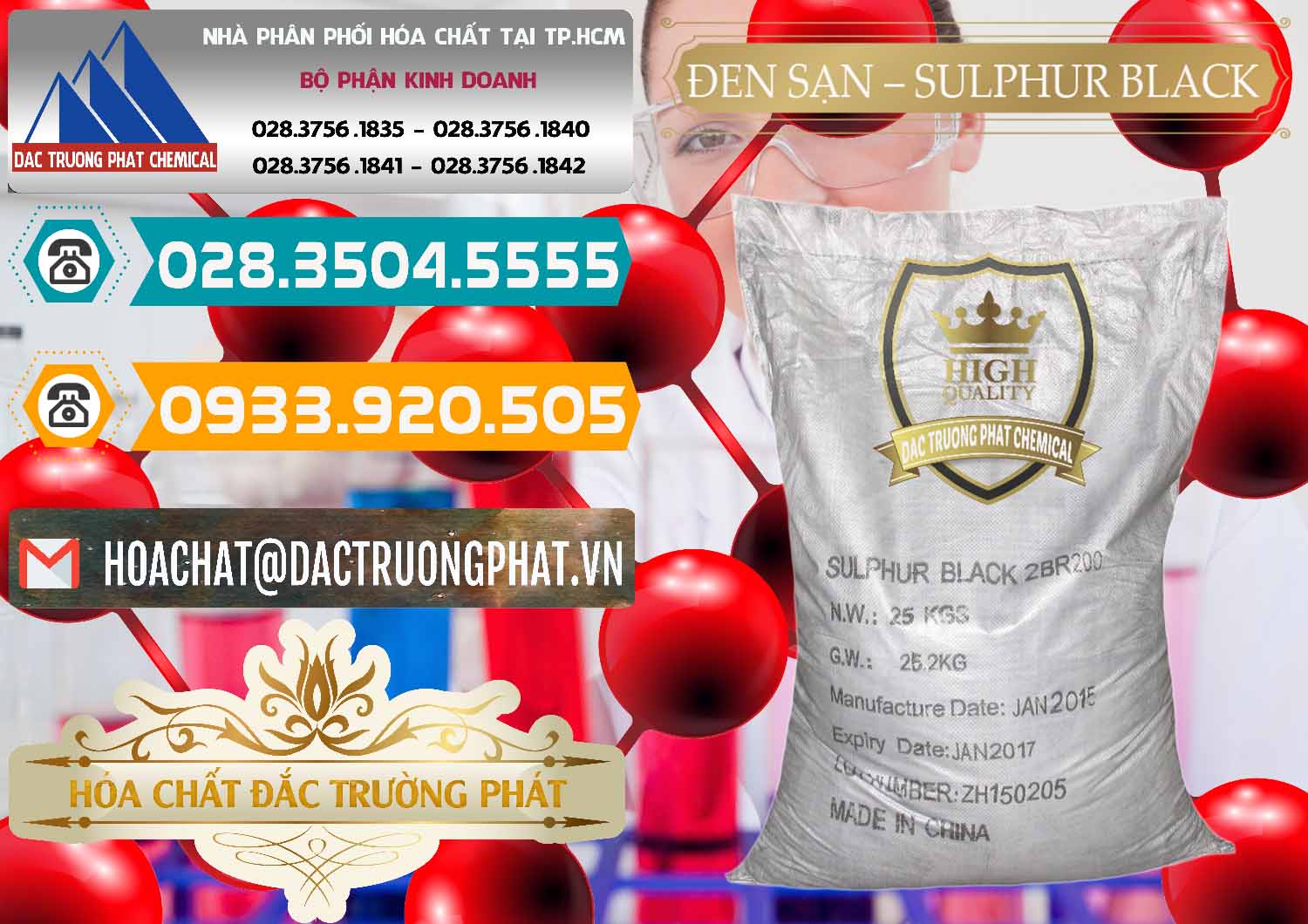 Nơi chuyên nhập khẩu - bán Đen Sạn – Sulphur Black Trung Quốc China - 0062 - Đơn vị chuyên cung cấp _ kinh doanh hóa chất tại TP.HCM - congtyhoachat.vn
