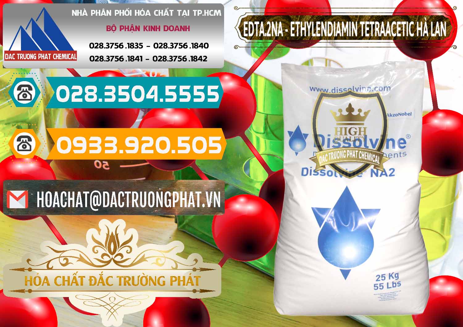 EDTA.2NA - Ethylendiamin Tetraacetic Dissolvine Hà Lan Netherlands Công ty chuyên phân phối _ bán EDTA.2NA - Ethylendiamin Tetraacetic Dissolvine Hà Lan Netherlands - 0064 - Cty chuyên nhập khẩu _ phân phối hóa chất tại TP.HCM - congtyhoachat.vn