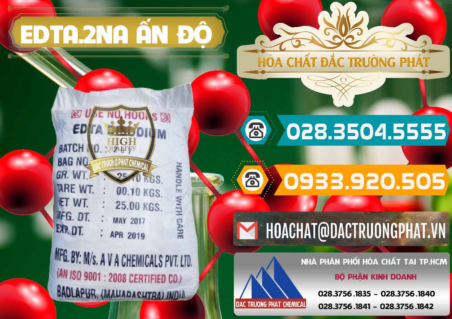 Địa chỉ chuyên thương mại Œ bán Edta _ Powder Disodium Ethylen Diamin Tetraacetate Ấn Độ India tại Sóc Trăng Nơi chuyên bán & phân phối EDTA.2NA - Ethylendiamin Tetraacetic Ấn Độ India - 0416 - Cty chuyên cung cấp và nhập khẩu hóa chất tại TP.HCM - congtyhoachat.vn