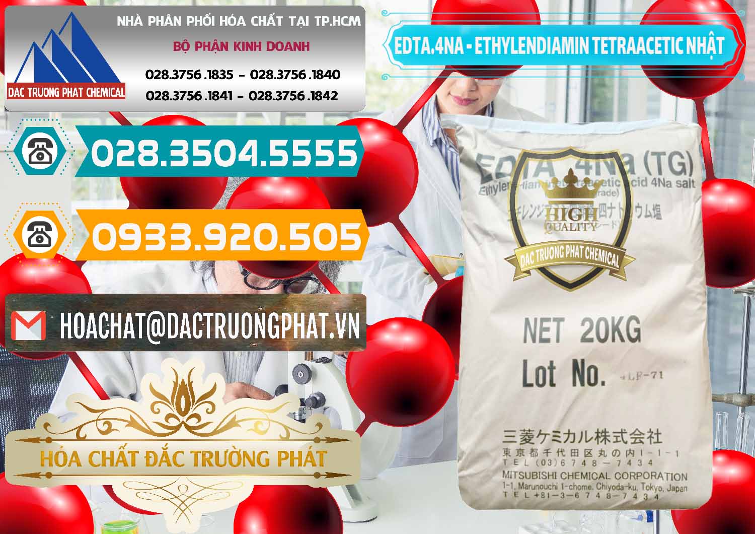 Cty chuyên kinh doanh ( bán ) EDTA 4Na - Ethylendiamin Tetraacetic Nhật Bản Japan - 0482 - Đơn vị chuyên bán - cung cấp hóa chất tại TP.HCM - congtyhoachat.vn