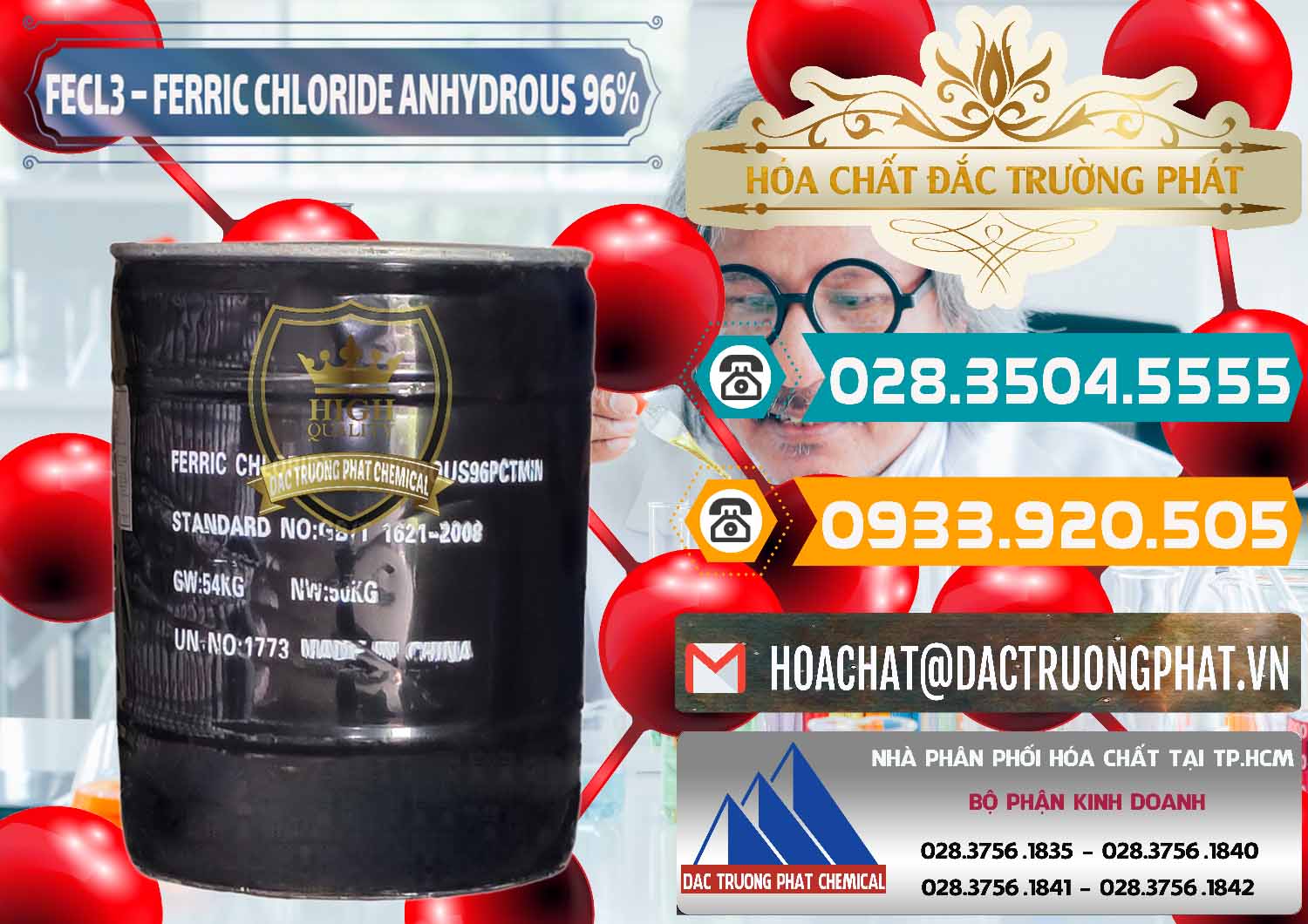 FECL3 – Ferric Chloride Anhydrous 96% Trung Quốc China Cty nhập khẩu _ bán FECL3 – Ferric Chloride Anhydrous 96% Trung Quốc China - 0065 - Cty nhập khẩu & phân phối hóa chất tại TP.HCM - congtyhoachat.vn