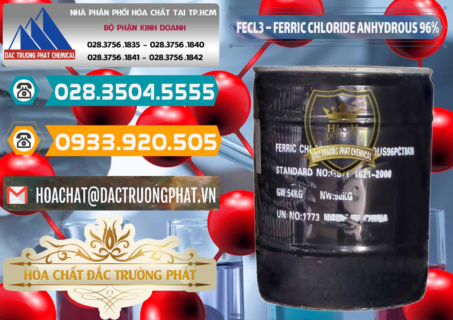 FECL3 – Ferric Chloride Anhydrous 96% Trung Quốc China Cung ứng ( bán ) FECL3 – Ferric Chloride Anhydrous 96% Trung Quốc China - 0065 - Chuyên cung cấp _ phân phối hóa chất tại TP.HCM - congtyhoachat.vn