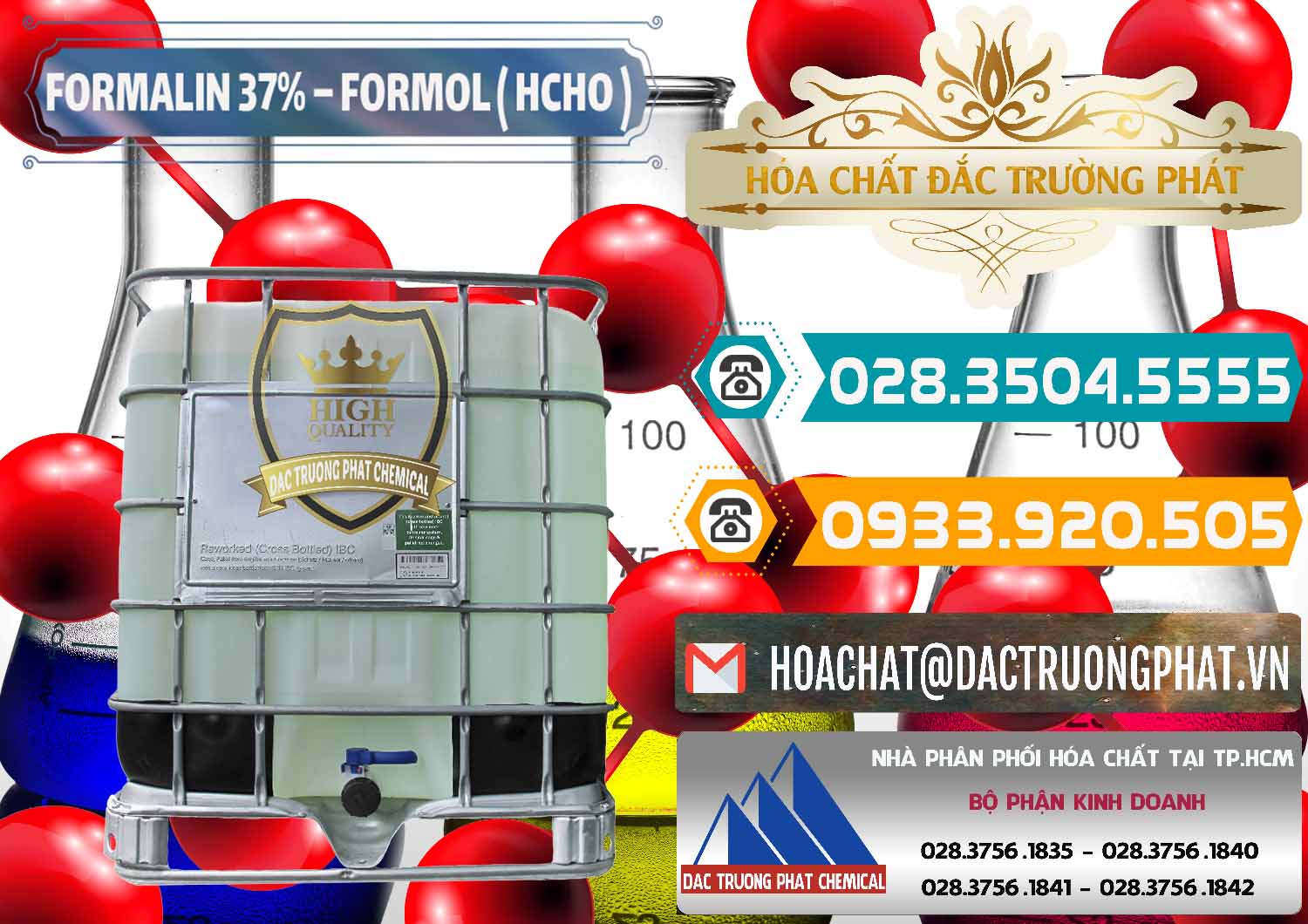 Nhà cung ứng _ bán Formalin - Formol ( HCHO ) 37% Việt Nam - 0187 - Đơn vị kinh doanh và cung cấp hóa chất tại TP.HCM - congtyhoachat.vn
