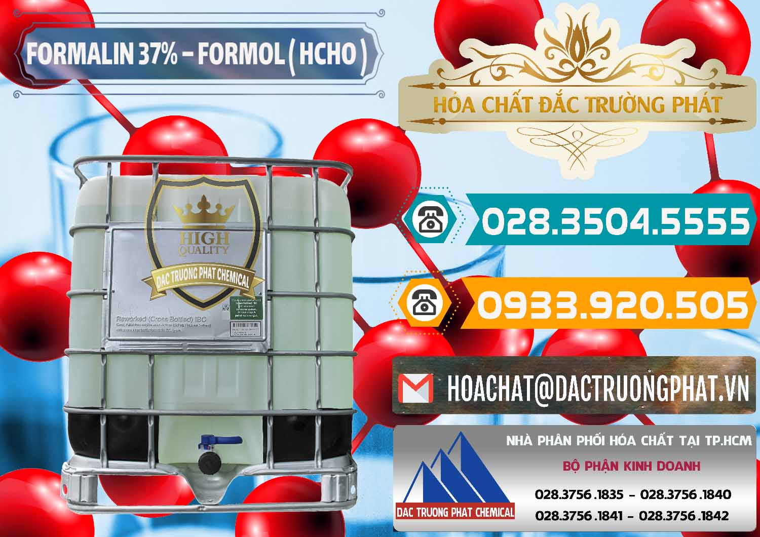 Chuyên kinh doanh _ phân phối Formalin - Formol ( HCHO ) 37% Việt Nam - 0187 - Công ty chuyên cung ứng ( phân phối ) hóa chất tại TP.HCM - congtyhoachat.vn