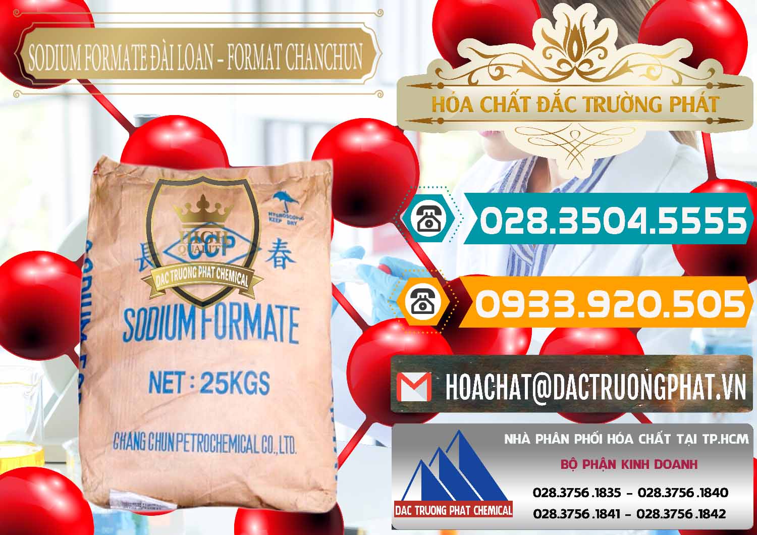 Đơn vị kinh doanh và bán Sodium Formate - Natri Format Đài Loan Taiwan - 0141 - Chuyên phân phối ( nhập khẩu ) hóa chất tại TP.HCM - congtyhoachat.vn