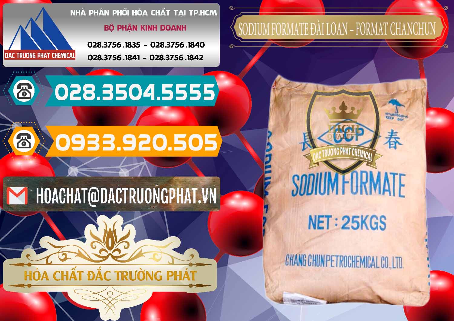 Công ty chuyên nhập khẩu ( bán ) Sodium Formate - Natri Format Đài Loan Taiwan - 0141 - Cung cấp & kinh doanh hóa chất tại TP.HCM - congtyhoachat.vn