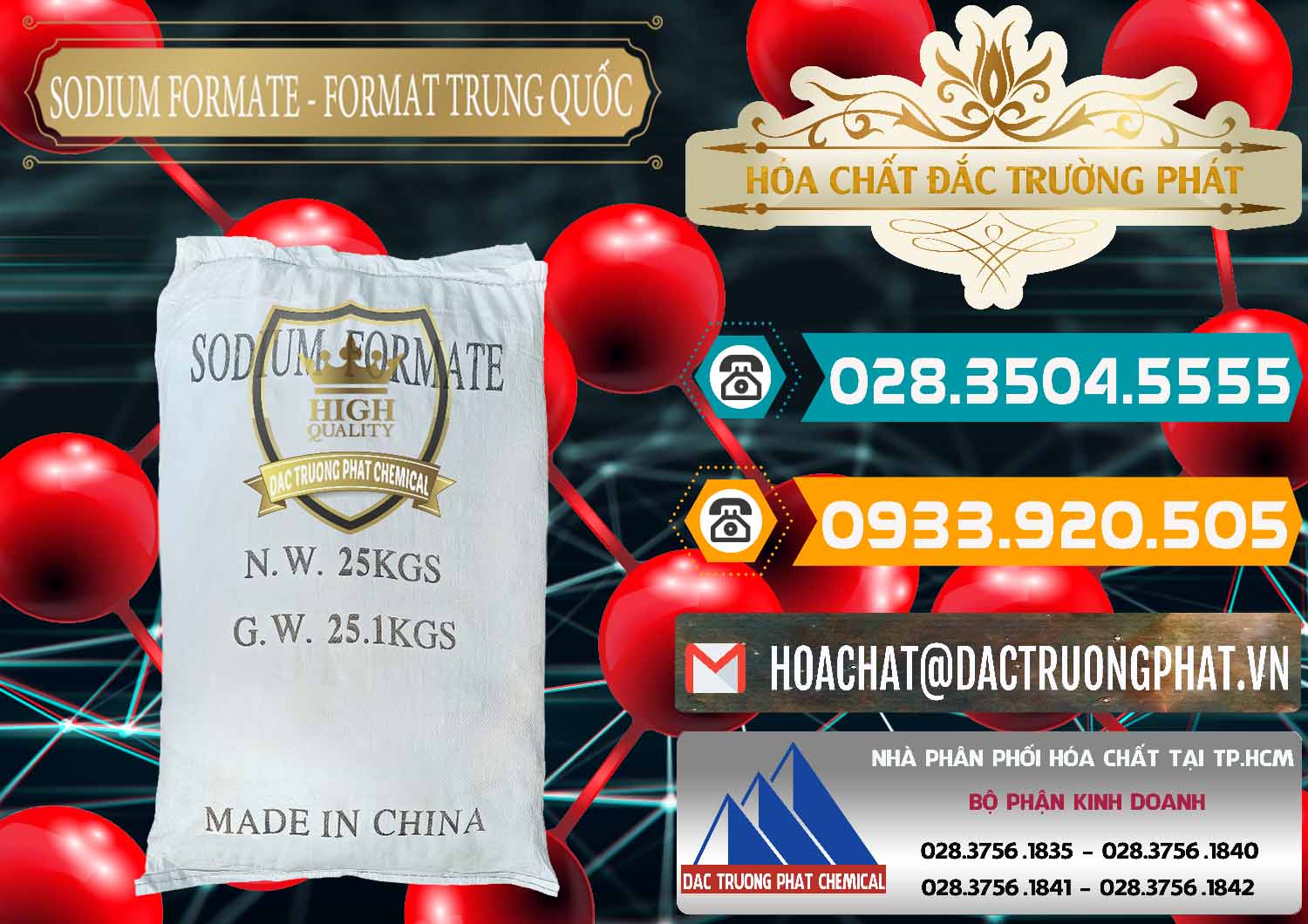 Nơi chuyên bán & cung cấp Sodium Formate - Natri Format Trung Quốc China - 0142 - Công ty cung cấp _ phân phối hóa chất tại TP.HCM - congtyhoachat.vn
