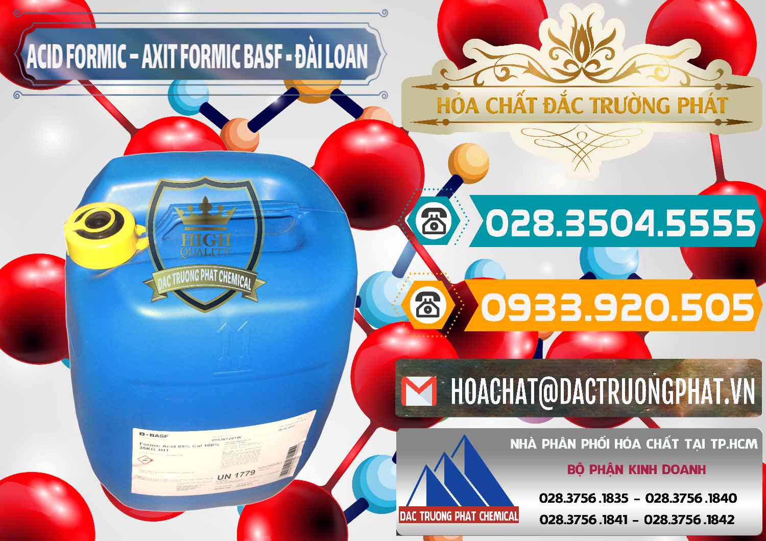 Bán - phân phối Acid Formic - Axit Formic 85% BASF Đài Loan Taiwan - 0027 - Cty phân phối & kinh doanh hóa chất tại TP.HCM - congtyhoachat.vn