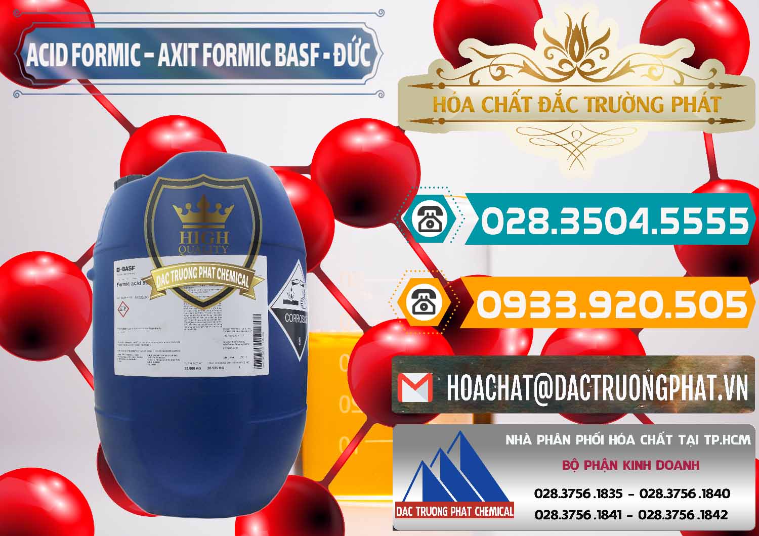 Nhà cung ứng ( bán ) Acid Formic - Axit Formic BASF Đức Germany - 0028 - Nơi nhập khẩu ( phân phối ) hóa chất tại TP.HCM - congtyhoachat.vn