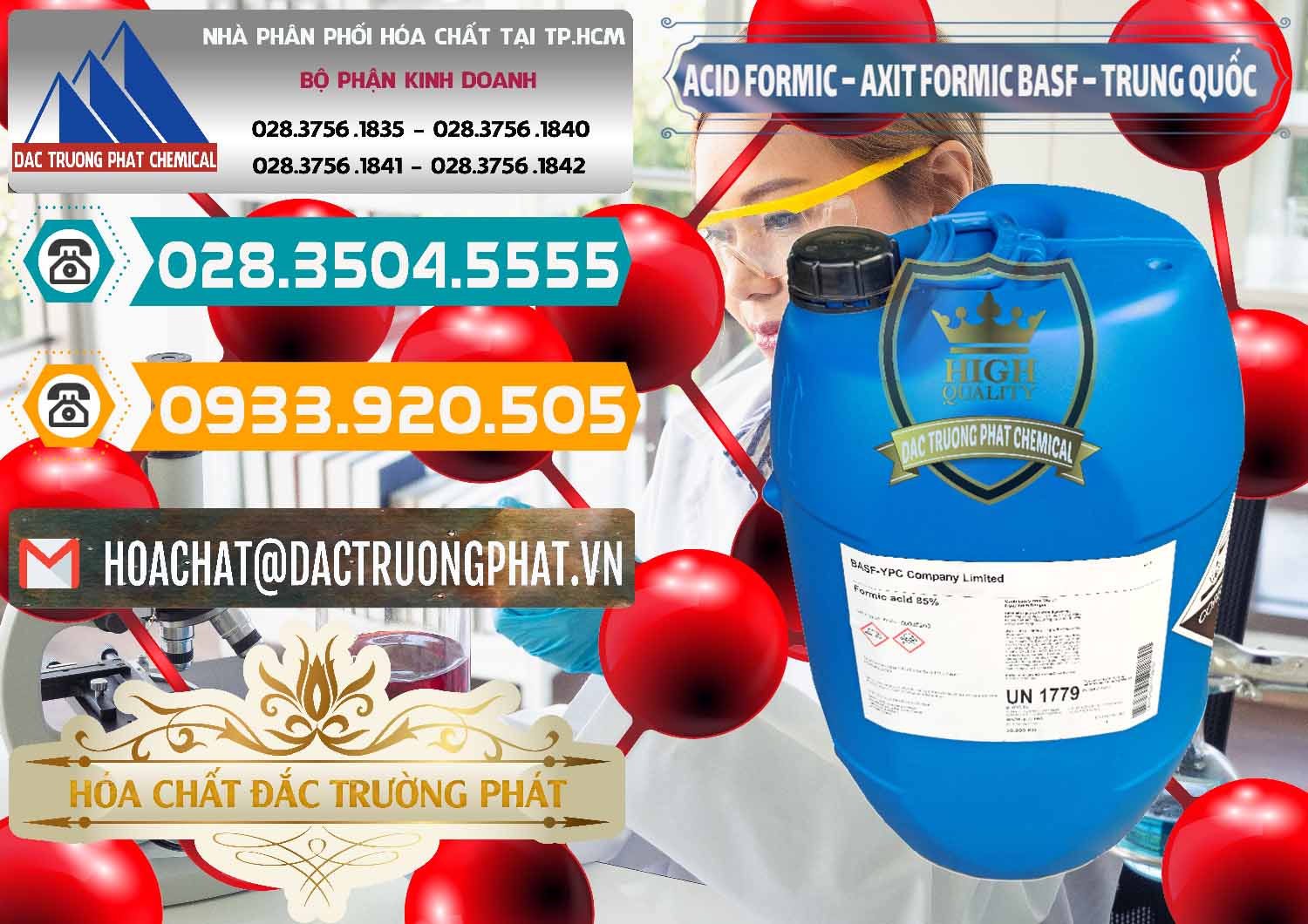 Đơn vị chuyên cung cấp ( bán ) Acid Formic - Axit Formic BASF Trung Quốc China - 0025 - Nơi cung cấp & bán hóa chất tại TP.HCM - congtyhoachat.vn