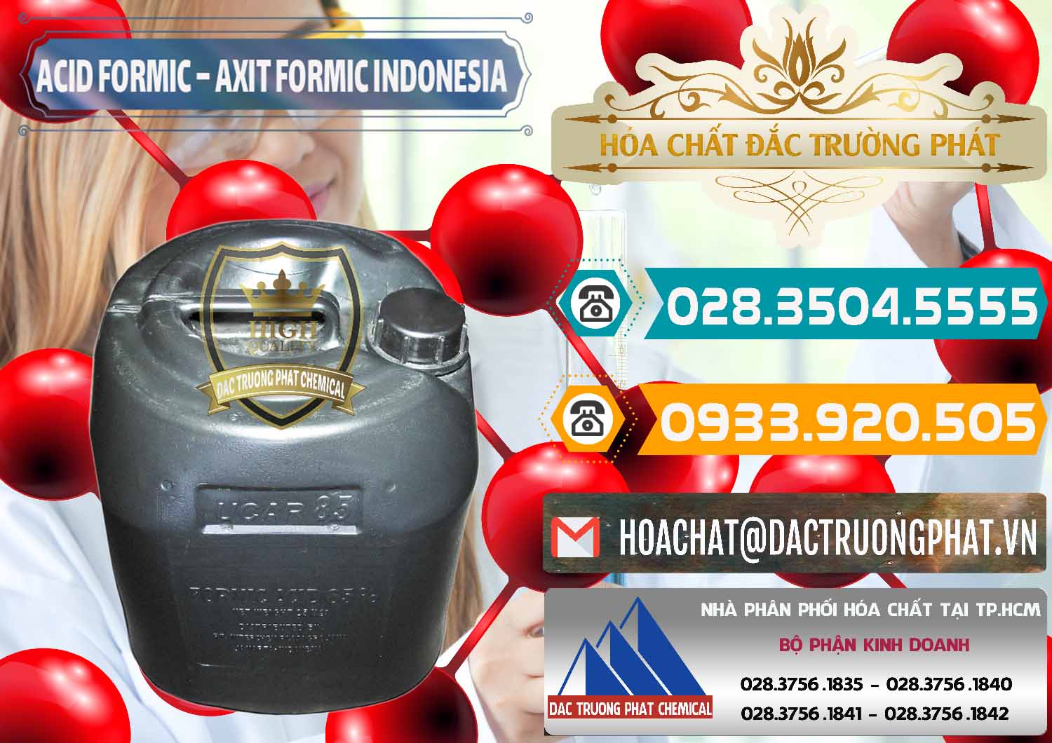 Cty cung cấp ( bán ) Acid Formic - Axit Formic Indonesia - 0026 - Công ty chuyên nhập khẩu & phân phối hóa chất tại TP.HCM - congtyhoachat.vn