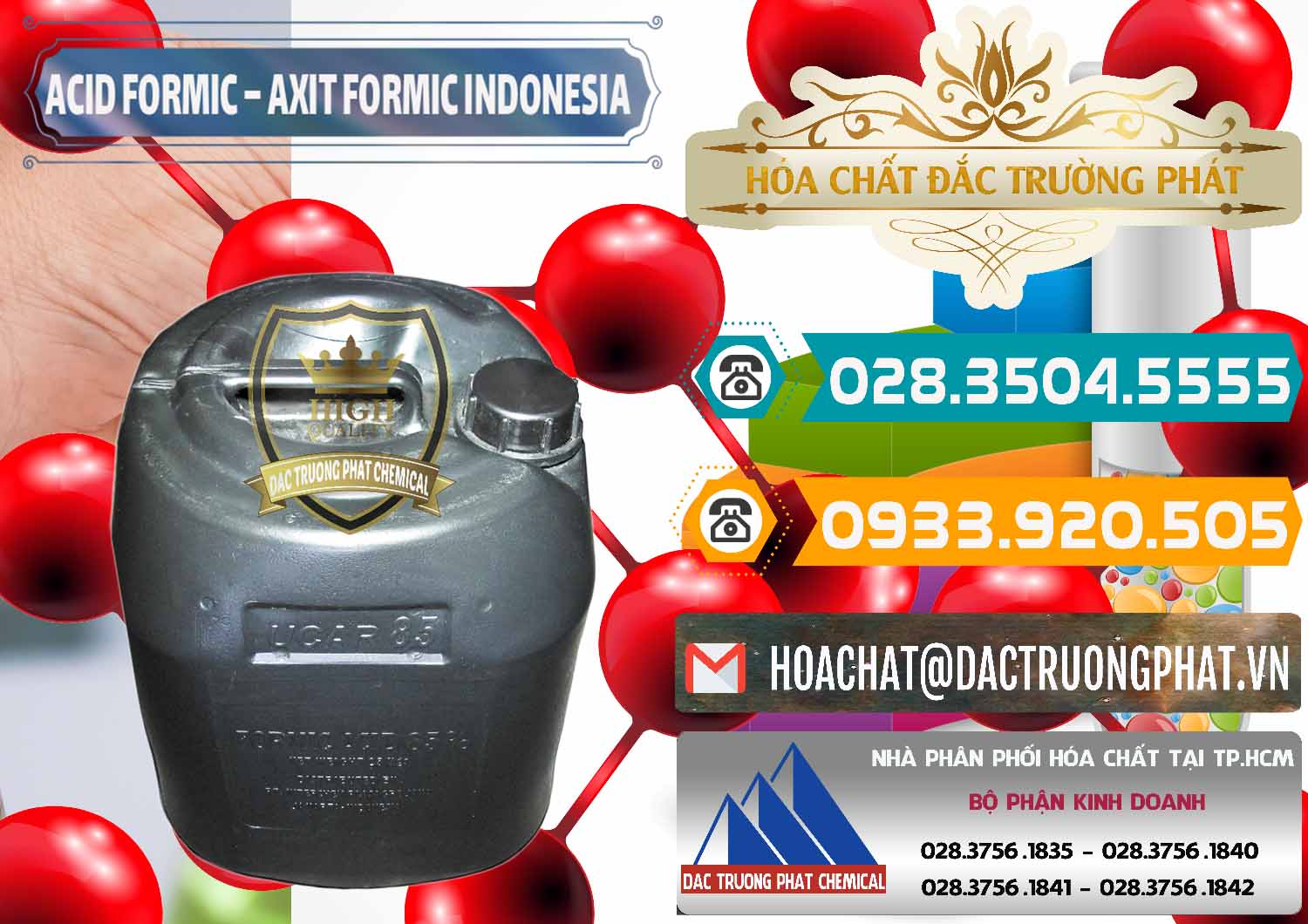 Cty chuyên bán ( phân phối ) Acid Formic - Axit Formic Indonesia - 0026 - Chuyên phân phối và kinh doanh hóa chất tại TP.HCM - congtyhoachat.vn