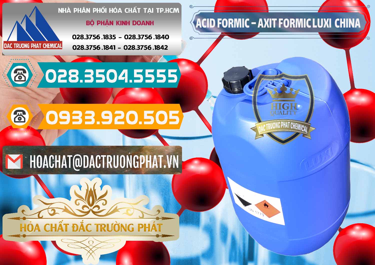 Đơn vị chuyên kinh doanh - bán Acid Formic - Axit Formic Luxi Trung Quốc China - 0029 - Đơn vị chuyên bán và cung cấp hóa chất tại TP.HCM - congtyhoachat.vn