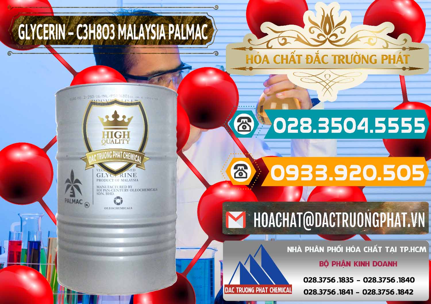 Công ty bán HPMC HEC - HPMC - Hàn Quốc Cung ứng ( bán ) Glycerin – C3H8O3 99.7% Malaysia Palmac - 0067 - Đơn vị kinh doanh - phân phối hóa chất tại TP.HCM - congtyhoachat.vn