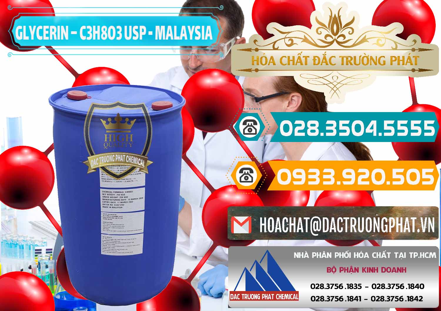 Công ty chuyên kinh doanh - bán Glycerin – C3H8O3 USP Malaysia - 0233 - Cty cung cấp & phân phối hóa chất tại TP.HCM - congtyhoachat.vn