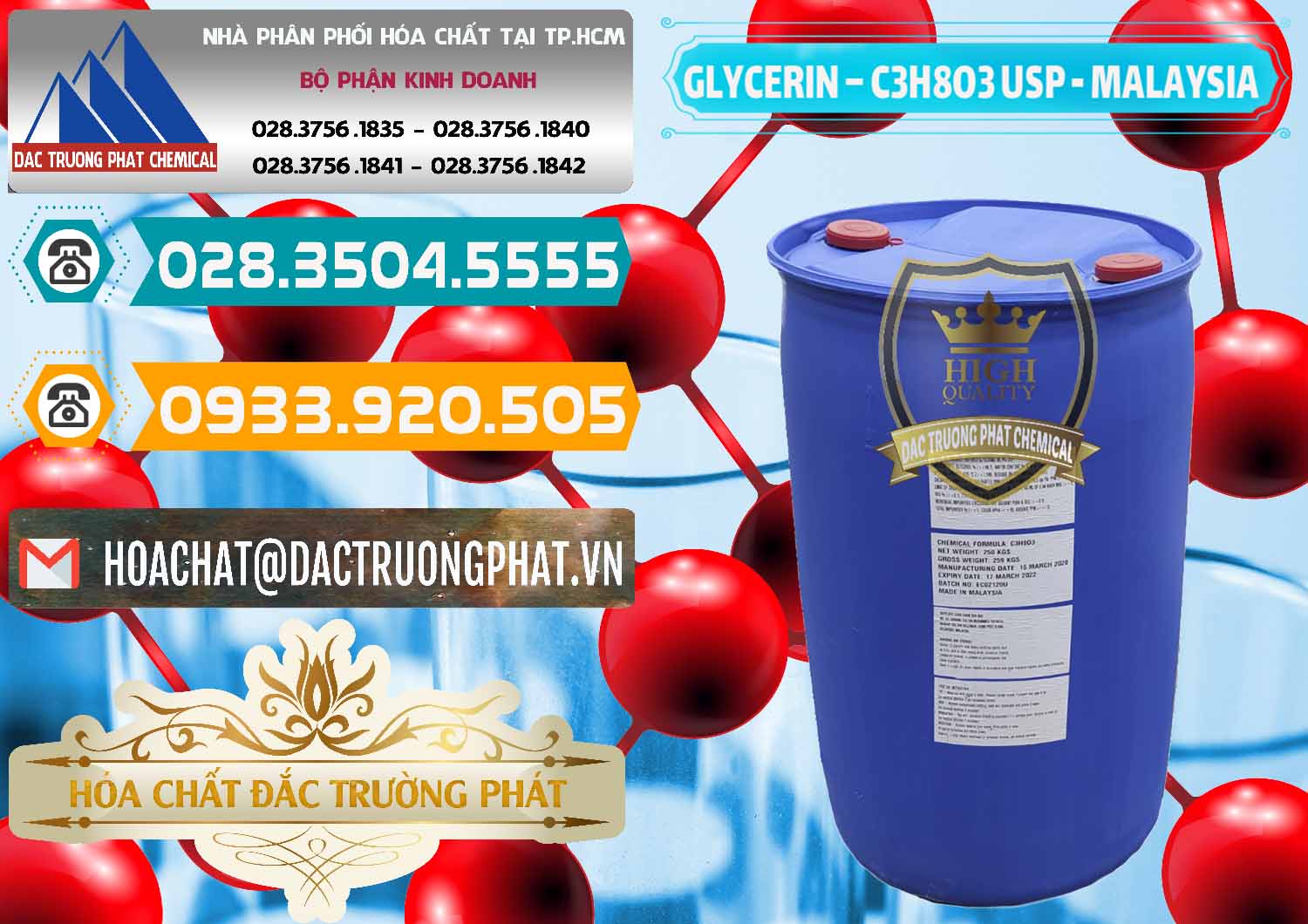 Chuyên nhập khẩu - bán Glycerin – C3H8O3 USP Malaysia - 0233 - Công ty cung cấp - bán hóa chất tại TP.HCM - congtyhoachat.vn