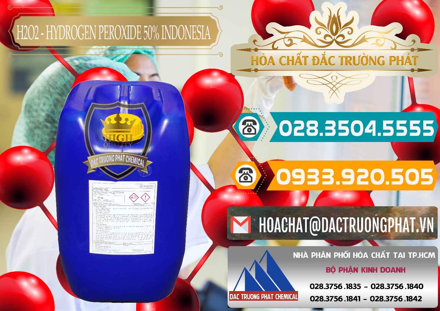 Đơn vị chuyên cung ứng ( bán ) H2O2 - Hydrogen Peroxide 50% Evonik Indonesia - 0070 - Nhập khẩu _ phân phối hóa chất tại TP.HCM - congtyhoachat.vn
