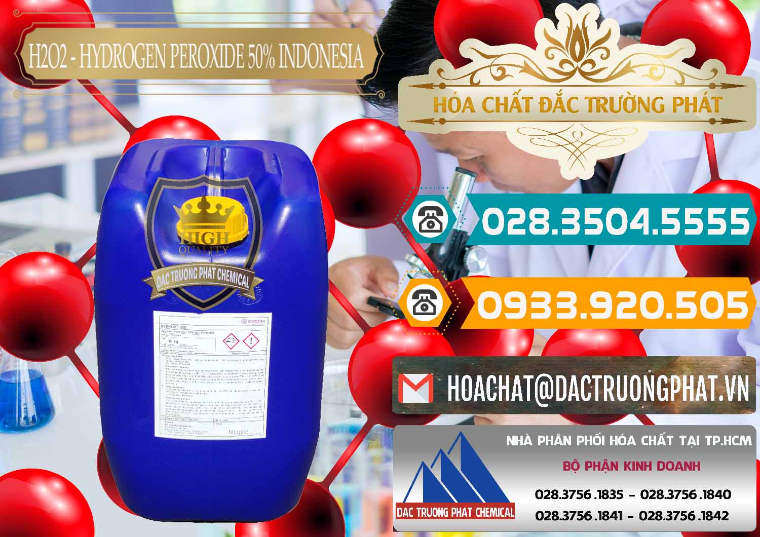 Đơn vị chuyên phân phối - bán H2O2 - Hydrogen Peroxide 50% Evonik Indonesia - 0070 - Nhà phân phối ( bán ) hóa chất tại TP.HCM - congtyhoachat.vn