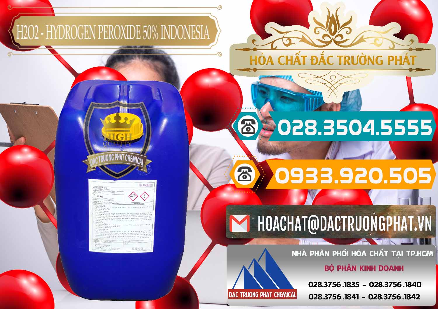 Chuyên bán và cung cấp H2O2 - Hydrogen Peroxide 50% Evonik Indonesia - 0070 - Nơi chuyên phân phối & nhập khẩu hóa chất tại TP.HCM - congtyhoachat.vn