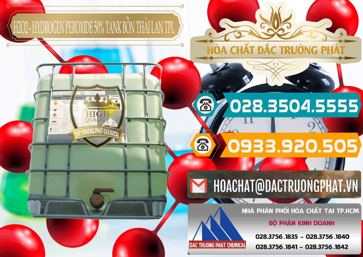 Công ty bán œ cung cấp Hydrogen Peroxide ß Hydrogen Dioxide Dạng Nước 50% Tank IBC Bồn Thái Lan TPL tại Cần Thơ Công ty chuyên nhập khẩu & bán H2O2 - Hydrogen Peroxide 50% Tank IBC Bồn Thái Lan TPL - 0073 - Nhà phân phối - nhập khẩu hóa chất tại TP.HCM - congtyhoachat.vn