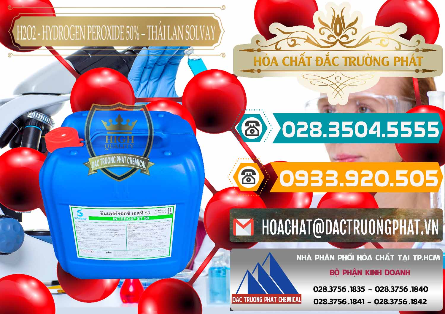 Nơi chuyên bán - cung ứng H2O2 - Hydrogen Peroxide 50% Thái Lan Solvay - 0068 - Chuyên cung cấp - kinh doanh hóa chất tại TP.HCM - congtyhoachat.vn