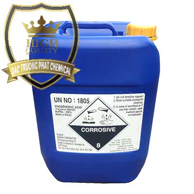 Đơn vị bán ( cung cấp ) Acid Phosphoric – H3PO4 85% Can Xanh Hàn Quốc Korea - 0016 - Cty nhập khẩu & cung cấp hóa chất tại TP.HCM - congtyhoachat.vn