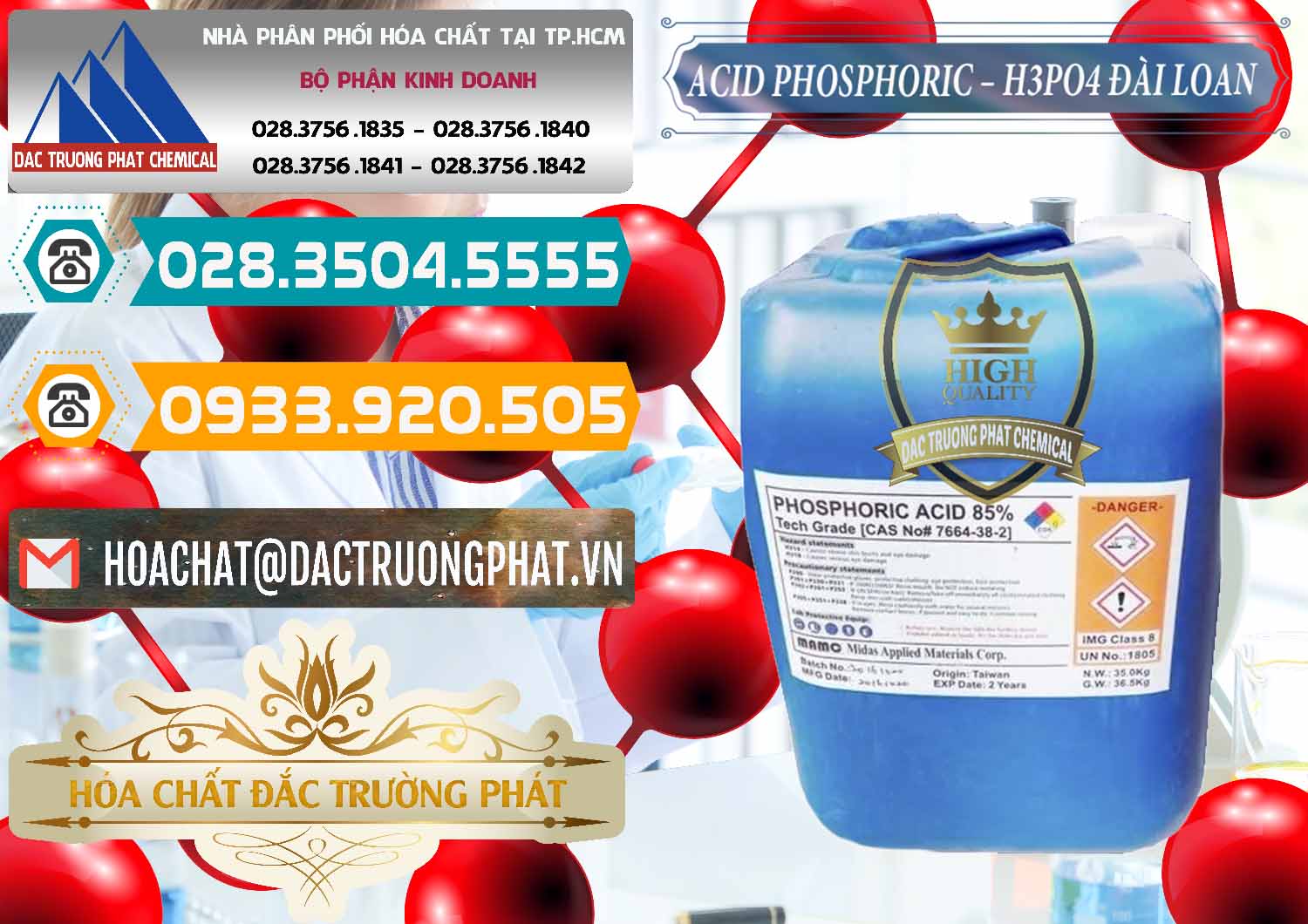 Công ty nhập khẩu & bán Axit Phosphoric - Acid Phosphoric H3PO4 85% Đài Loan Taiwan - 0351 - Cung cấp _ phân phối hóa chất tại TP.HCM - congtyhoachat.vn