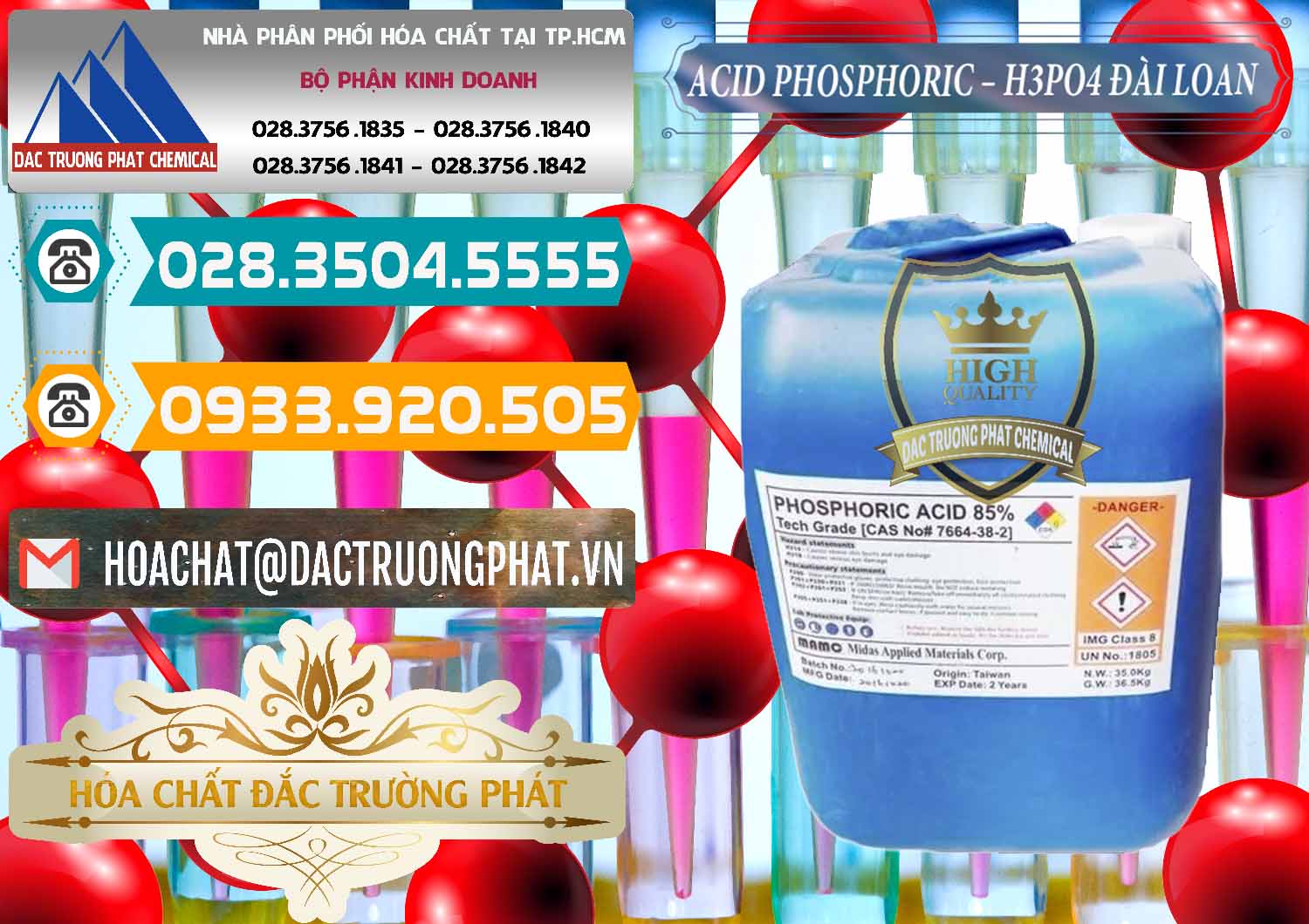 Nhà cung cấp ( bán ) Axit Phosphoric - Acid Phosphoric H3PO4 85% Đài Loan Taiwan - 0351 - Phân phối và cung ứng hóa chất tại TP.HCM - congtyhoachat.vn