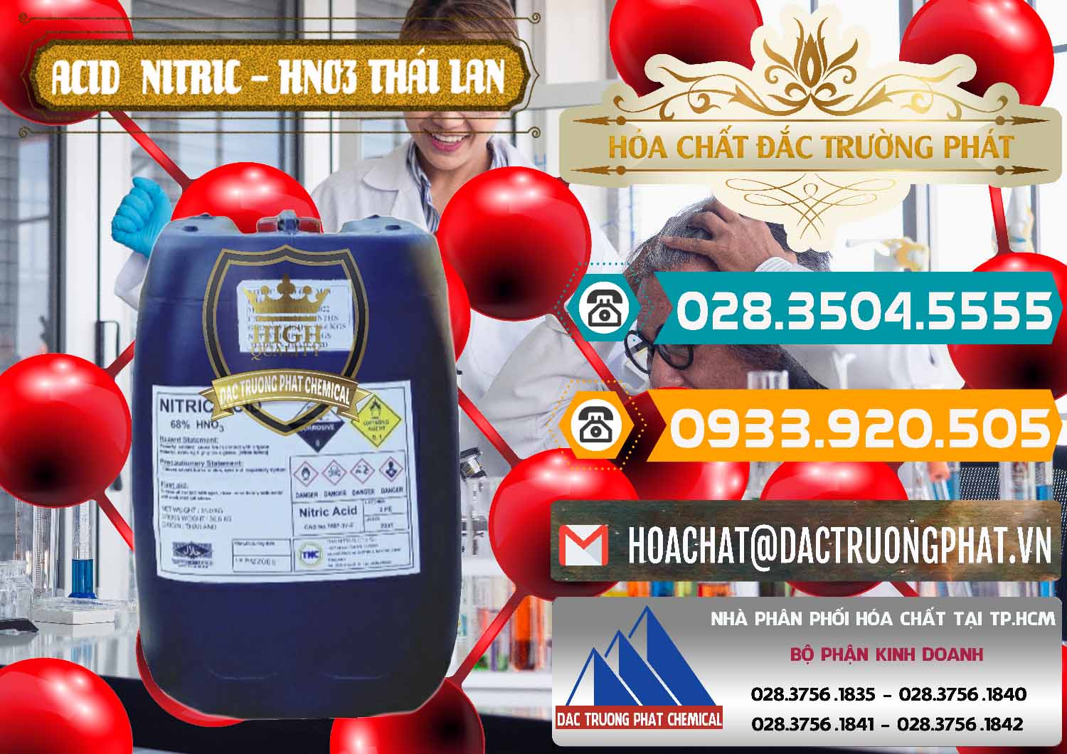 Cty chuyên kinh doanh & bán Acid Nitric – Axit Nitric HNO3 Thái Lan Thailand - 0344 - Công ty cung cấp & kinh doanh hóa chất tại TP.HCM - congtyhoachat.vn