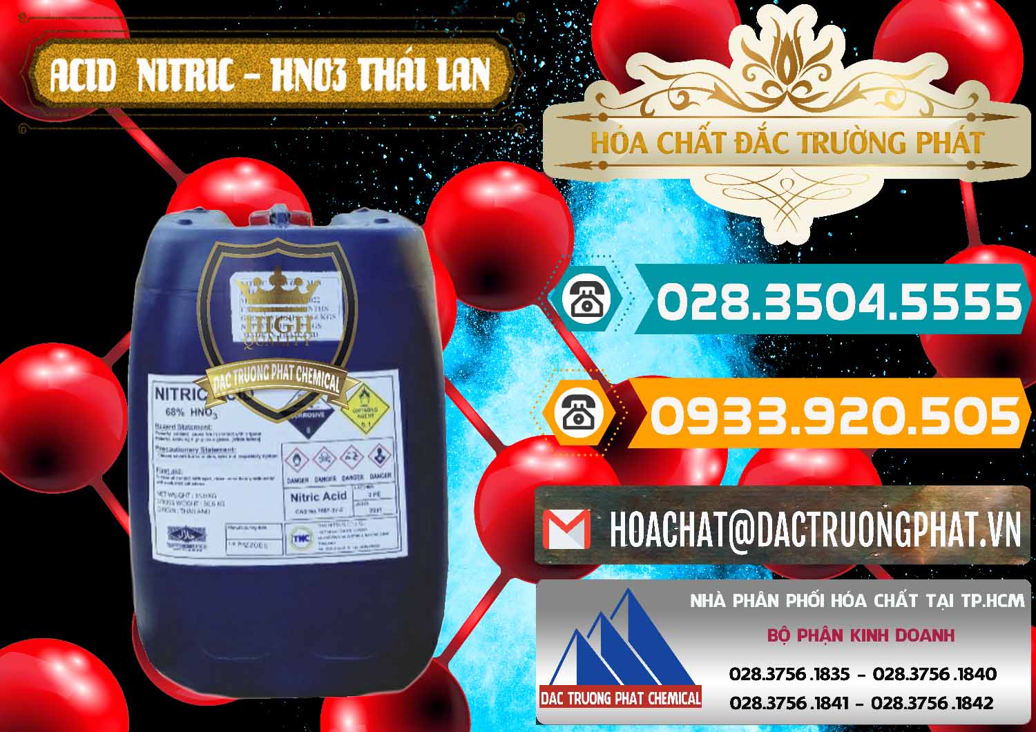 Đơn vị bán _ cung ứng Acid Nitric – Axit Nitric HNO3 Thái Lan Thailand - 0344 - Nơi cung ứng & phân phối hóa chất tại TP.HCM - congtyhoachat.vn