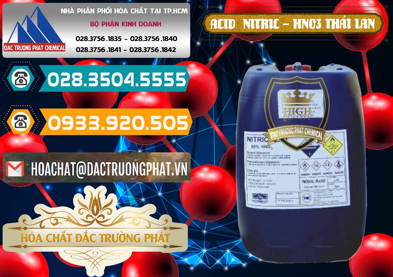 Đơn vị cung ứng & bán Acid Nitric – Axit Nitric HNO3 Thái Lan Thailand - 0344 - Đơn vị bán & phân phối hóa chất tại TP.HCM - congtyhoachat.vn