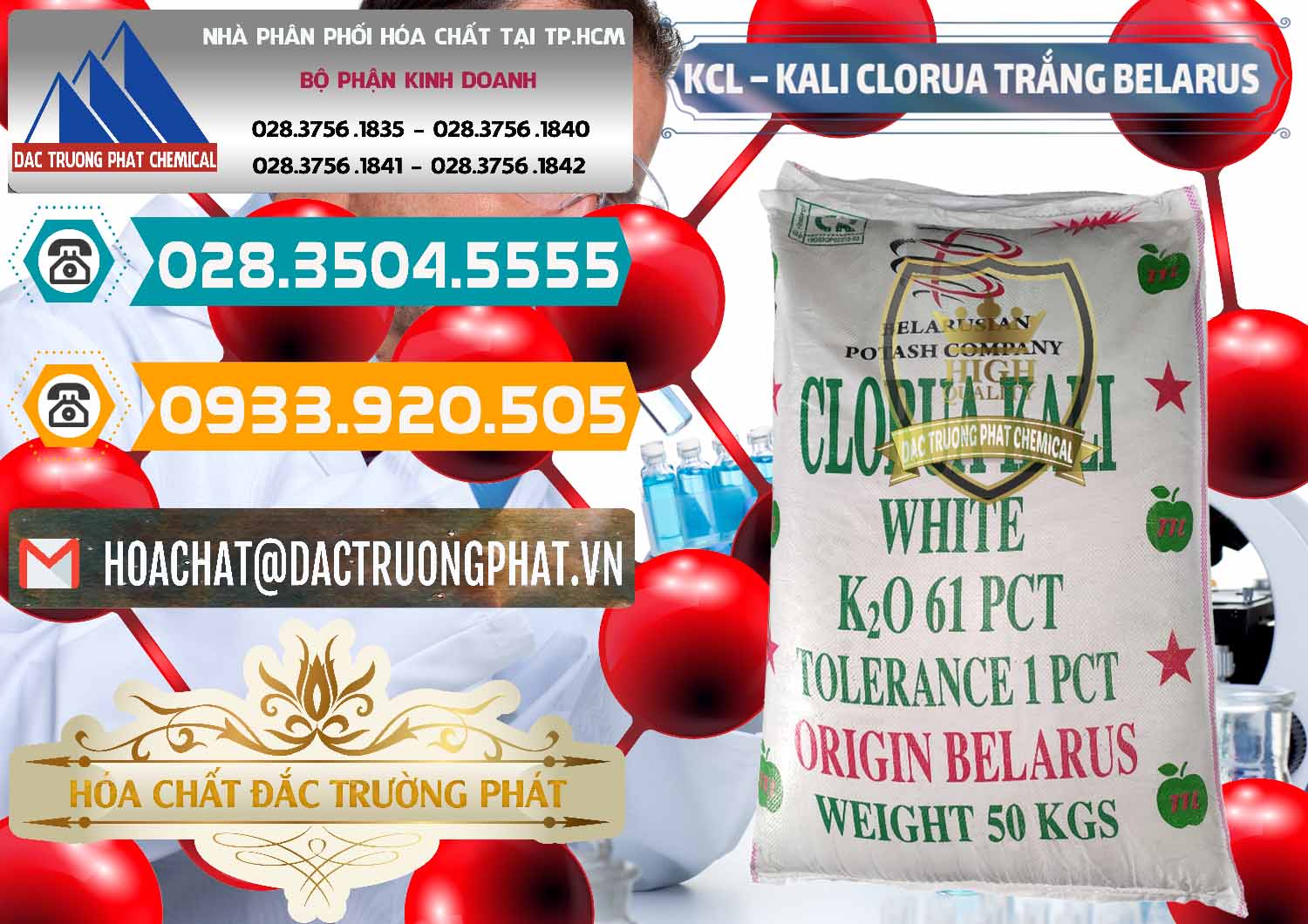 Cty kinh doanh ( bán ) KCL – Kali Clorua Trắng Belarus - 0085 - Cty cung cấp ( kinh doanh ) hóa chất tại TP.HCM - congtyhoachat.vn