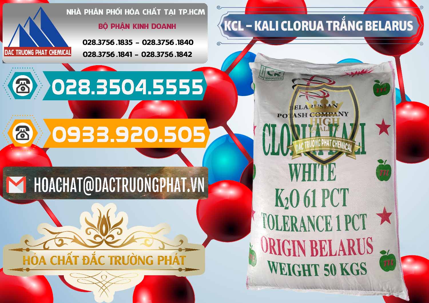 Chuyên nhập khẩu ( bán ) KCL – Kali Clorua Trắng Belarus - 0085 - Công ty chuyên kinh doanh ( phân phối ) hóa chất tại TP.HCM - congtyhoachat.vn