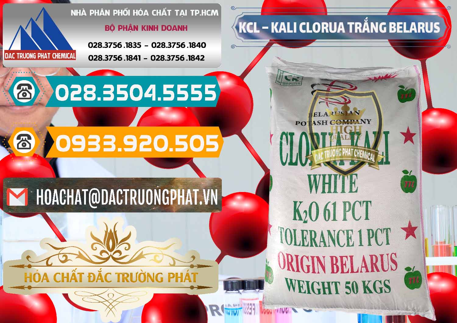 Chuyên nhập khẩu và bán KCL – Kali Clorua Trắng Belarus - 0085 - Nơi bán & phân phối hóa chất tại TP.HCM - congtyhoachat.vn