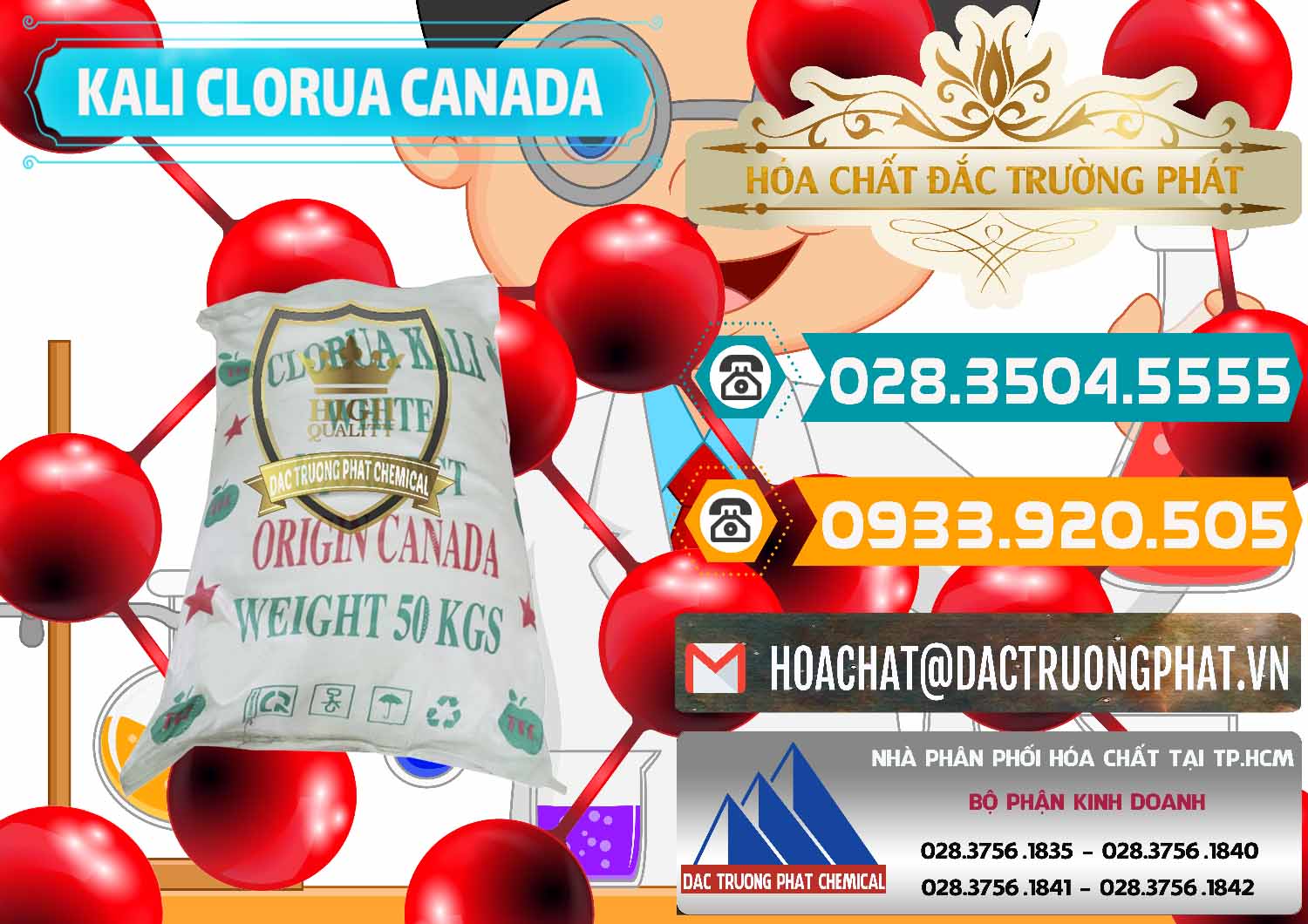 Cty chuyên cung cấp và bán KCL – Kali Clorua Trắng Canada - 0437 - Công ty nhập khẩu _ phân phối hóa chất tại TP.HCM - congtyhoachat.vn