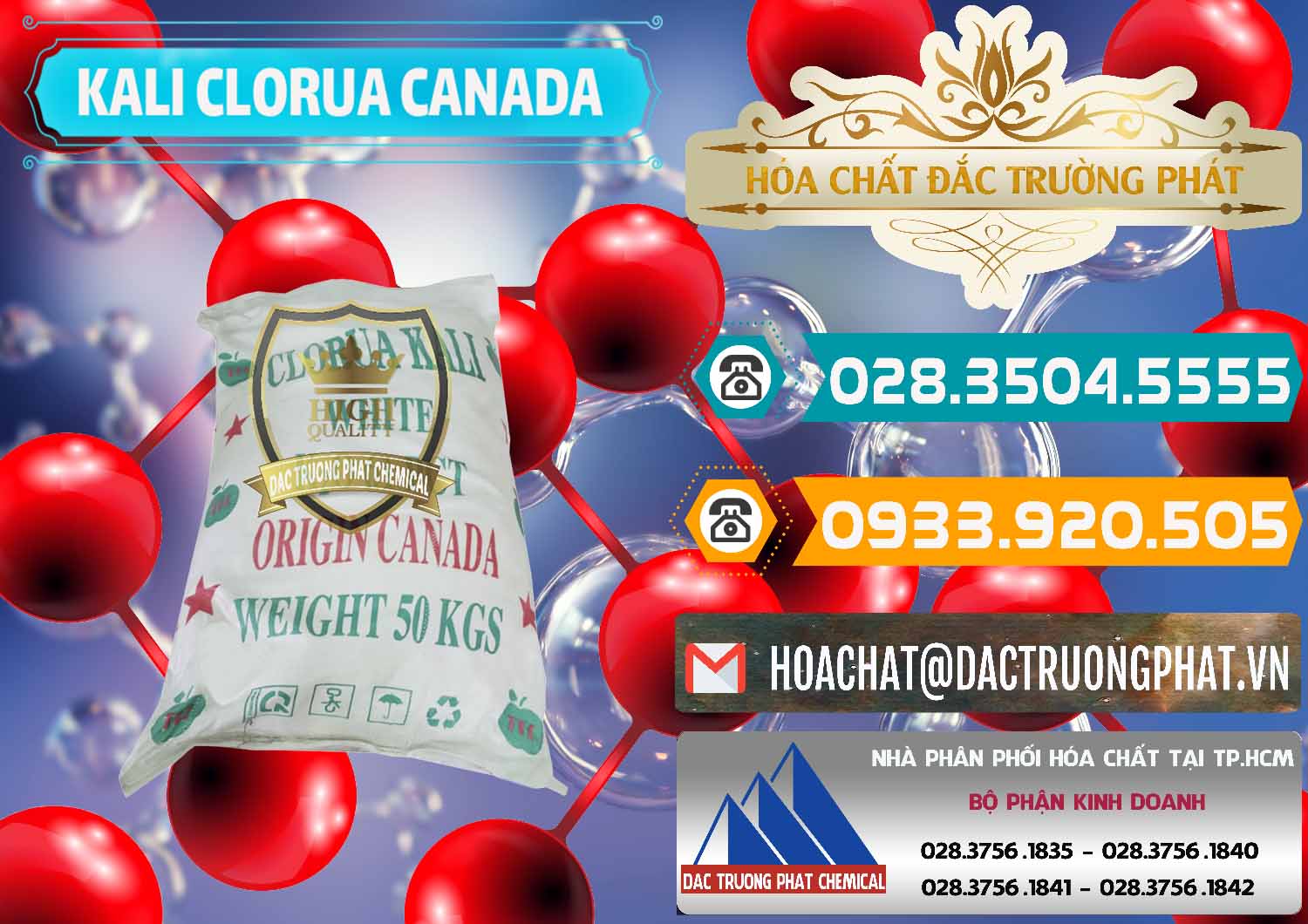 Nhập khẩu và bán KCL – Kali Clorua Trắng Canada - 0437 - Cty chuyên phân phối _ kinh doanh hóa chất tại TP.HCM - congtyhoachat.vn