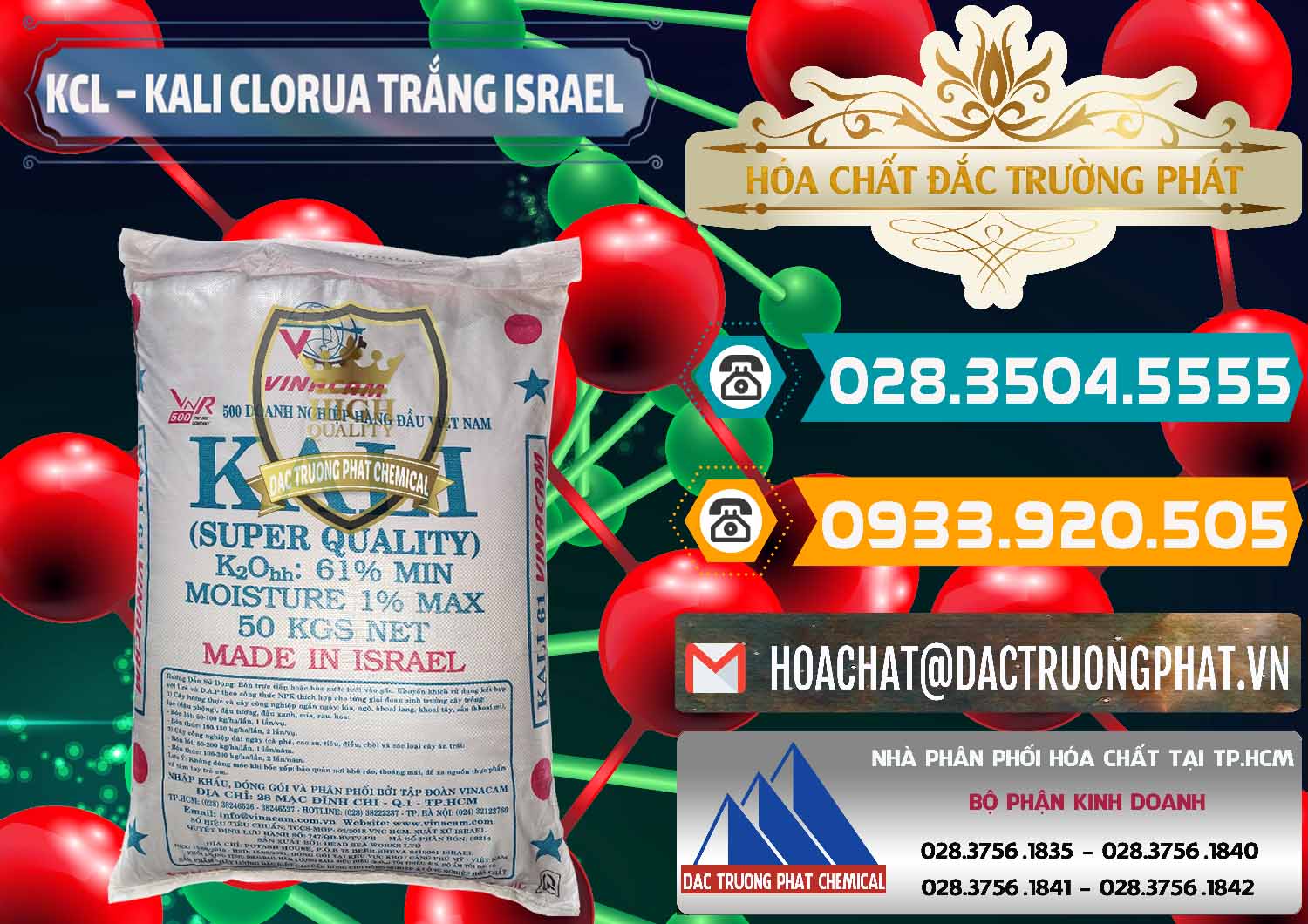 Đơn vị kinh doanh & bán KCL – Kali Clorua Trắng Israel - 0087 - Cty phân phối - cung ứng hóa chất tại TP.HCM - congtyhoachat.vn