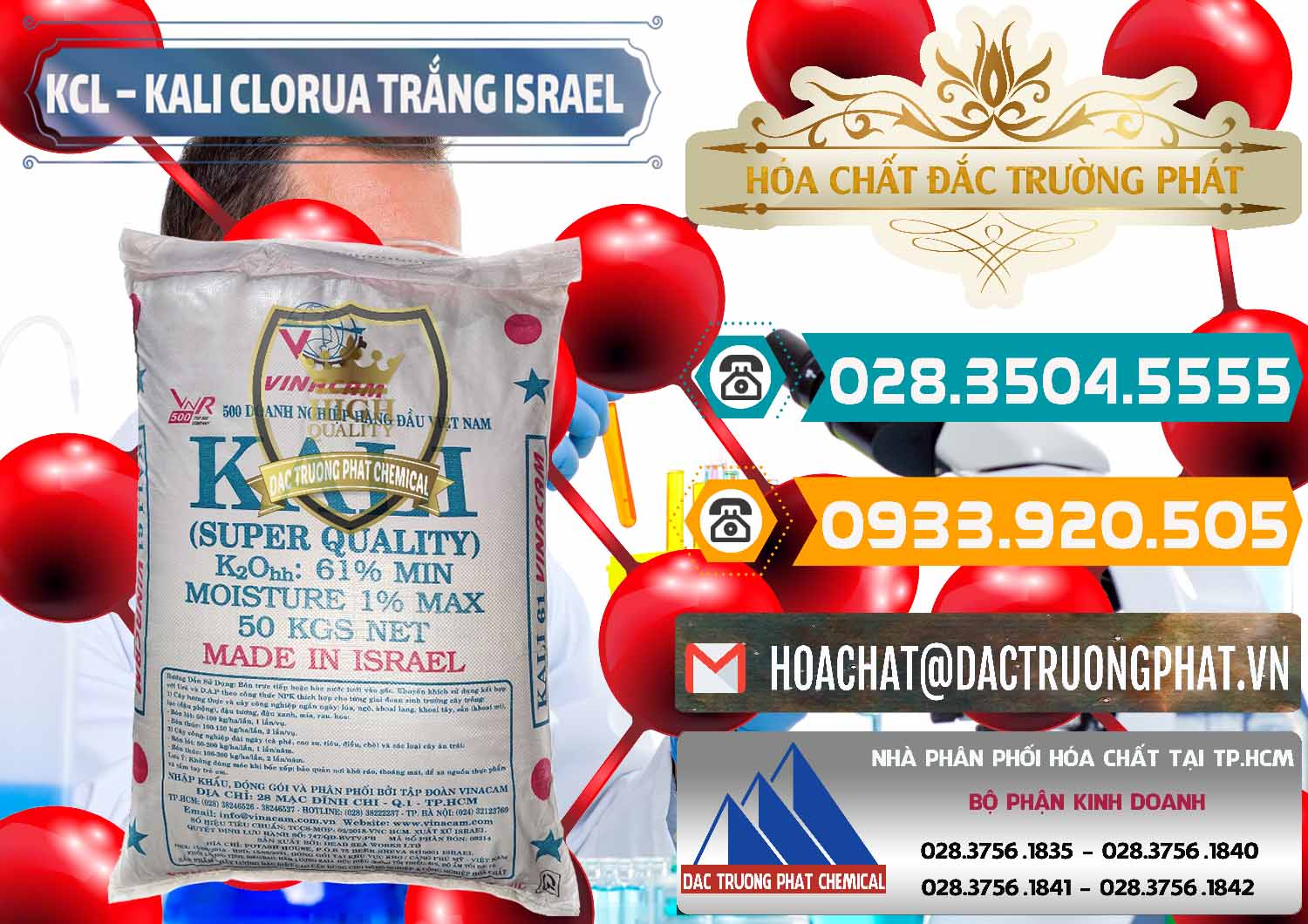 Nơi chuyên cung cấp _ bán KCL – Kali Clorua Trắng Israel - 0087 - Cung cấp _ nhập khẩu hóa chất tại TP.HCM - congtyhoachat.vn