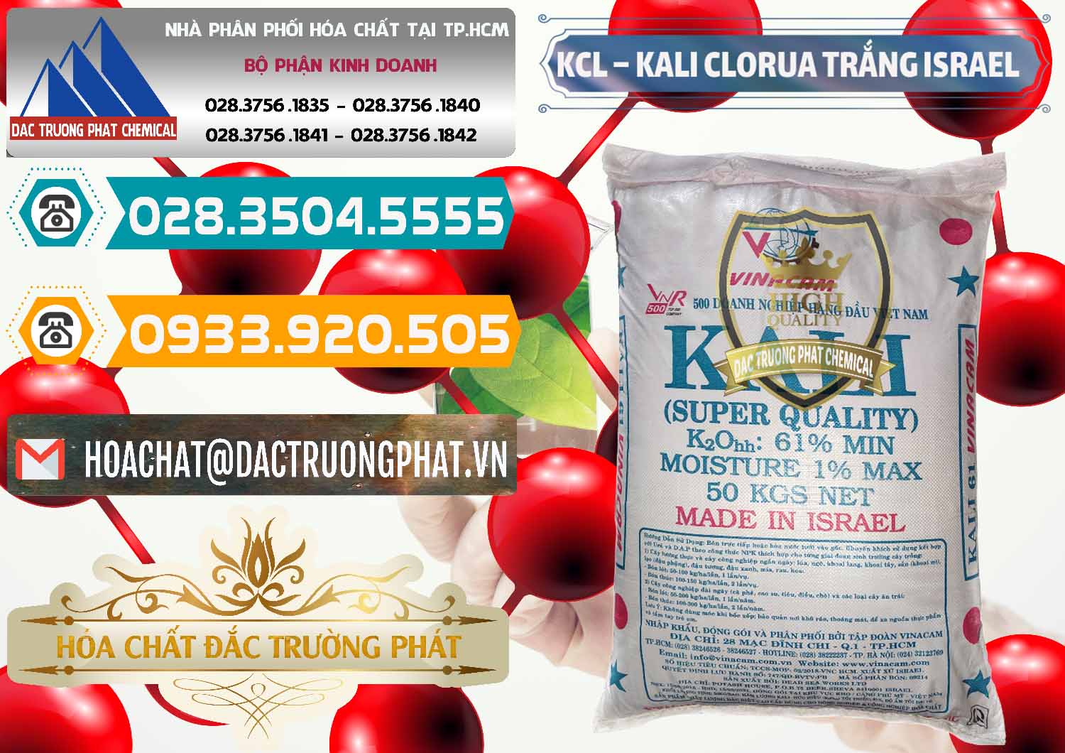 Nhà cung cấp & bán KCL – Kali Clorua Trắng Israel - 0087 - Đơn vị chuyên cung cấp ( kinh doanh ) hóa chất tại TP.HCM - congtyhoachat.vn