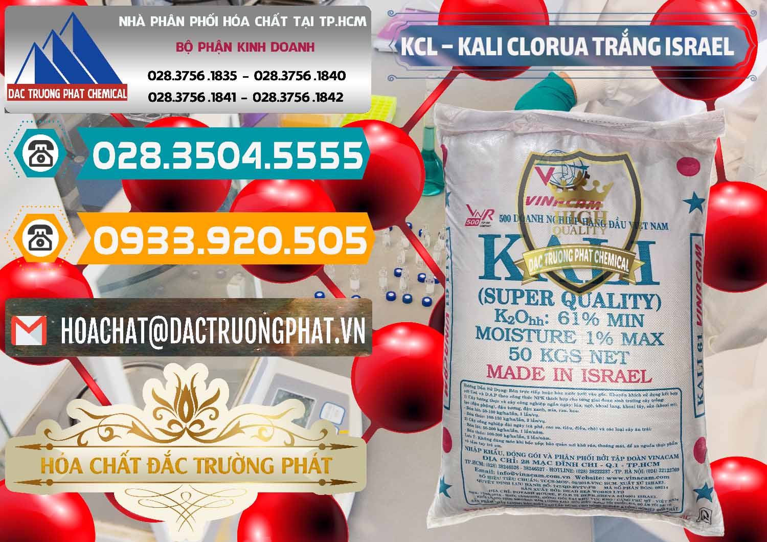 Nơi chuyên nhập khẩu ( bán ) KCL – Kali Clorua Trắng Israel - 0087 - Chuyên phân phối _ cung cấp hóa chất tại TP.HCM - congtyhoachat.vn