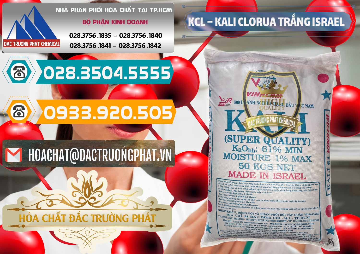 Công ty bán & cung ứng KCL – Kali Clorua Trắng Israel - 0087 - Cung cấp ( kinh doanh ) hóa chất tại TP.HCM - congtyhoachat.vn