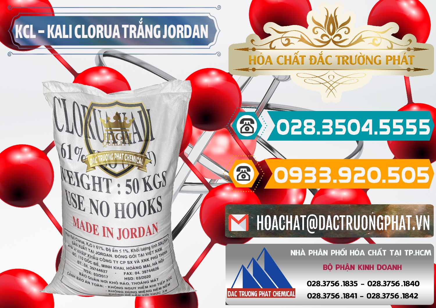 Cty chuyên cung cấp ( bán ) KCL – Kali Clorua Trắng Jordan - 0088 - Công ty chuyên bán _ phân phối hóa chất tại TP.HCM - congtyhoachat.vn