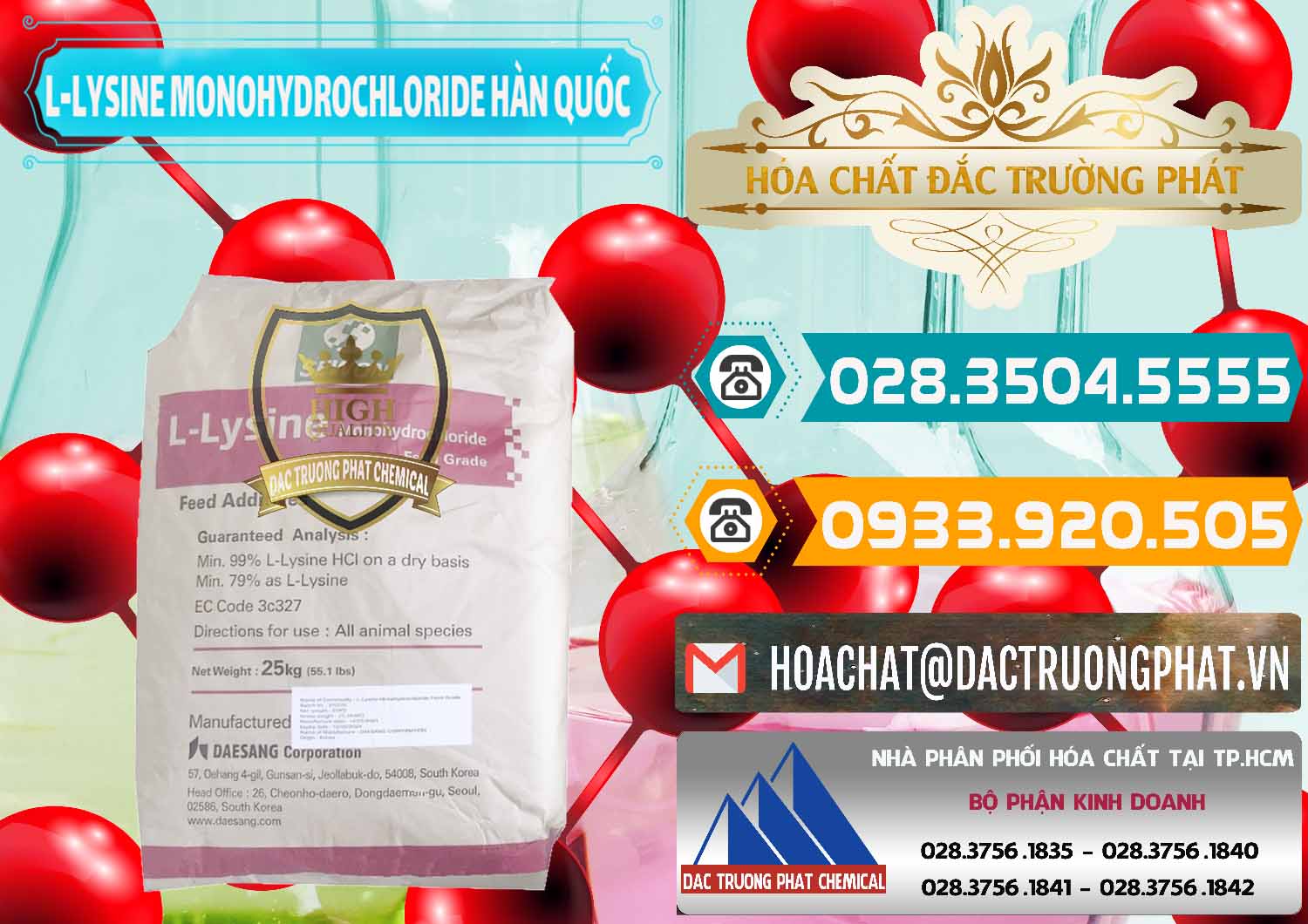 Đơn vị chuyên bán và cung ứng L-Lysine Monohydrochloride Feed Grade Sewon Hàn Quốc Korea - 0302 - Chuyên nhập khẩu và cung cấp hóa chất tại TP.HCM - congtyhoachat.vn
