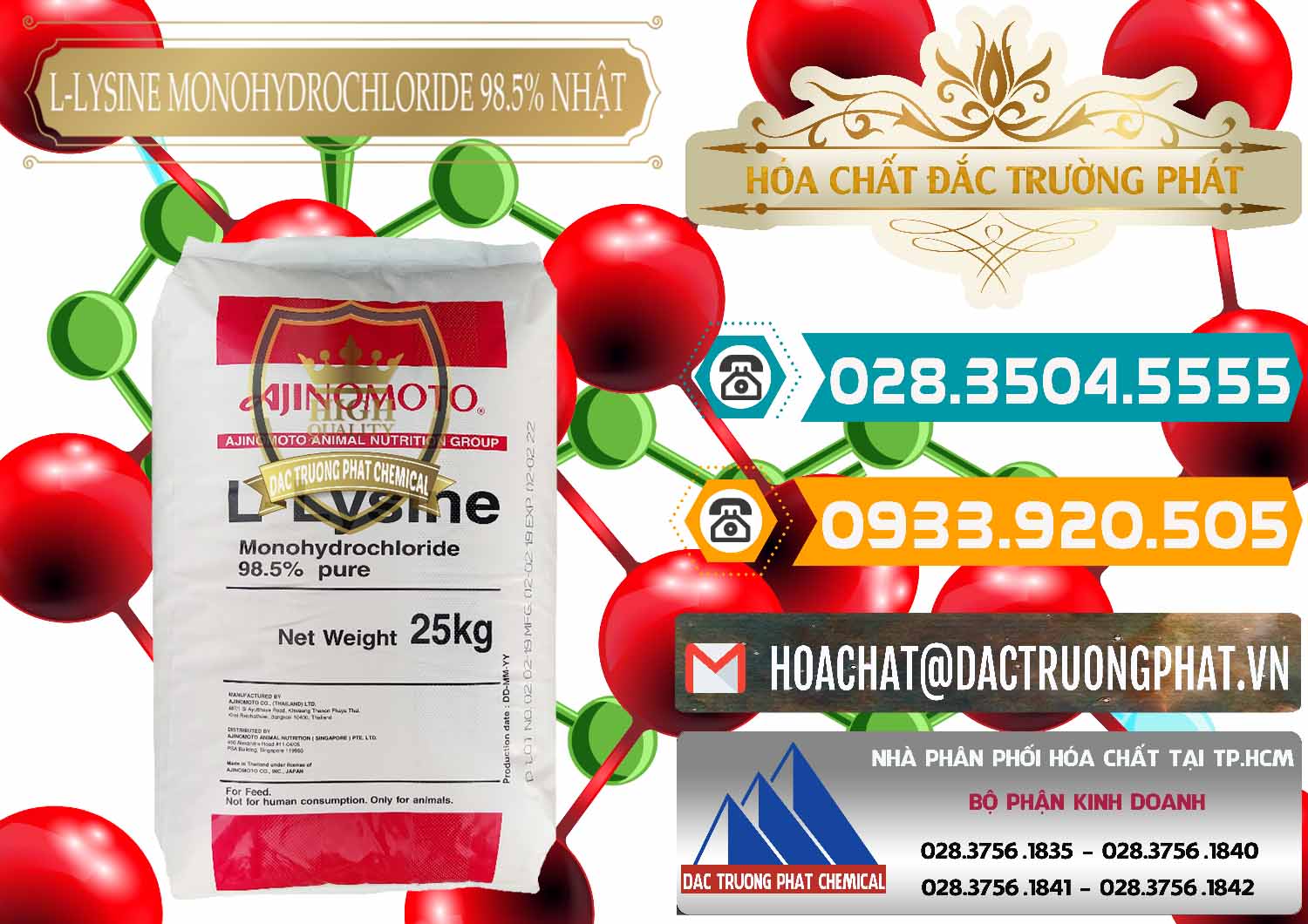 Đơn vị kinh doanh và bán L-Lysine Monohydrochloride Feed Grade Ajinomoto Nhật Bản Japan - 0315 - Chuyên cung cấp - kinh doanh hóa chất tại TP.HCM - congtyhoachat.vn