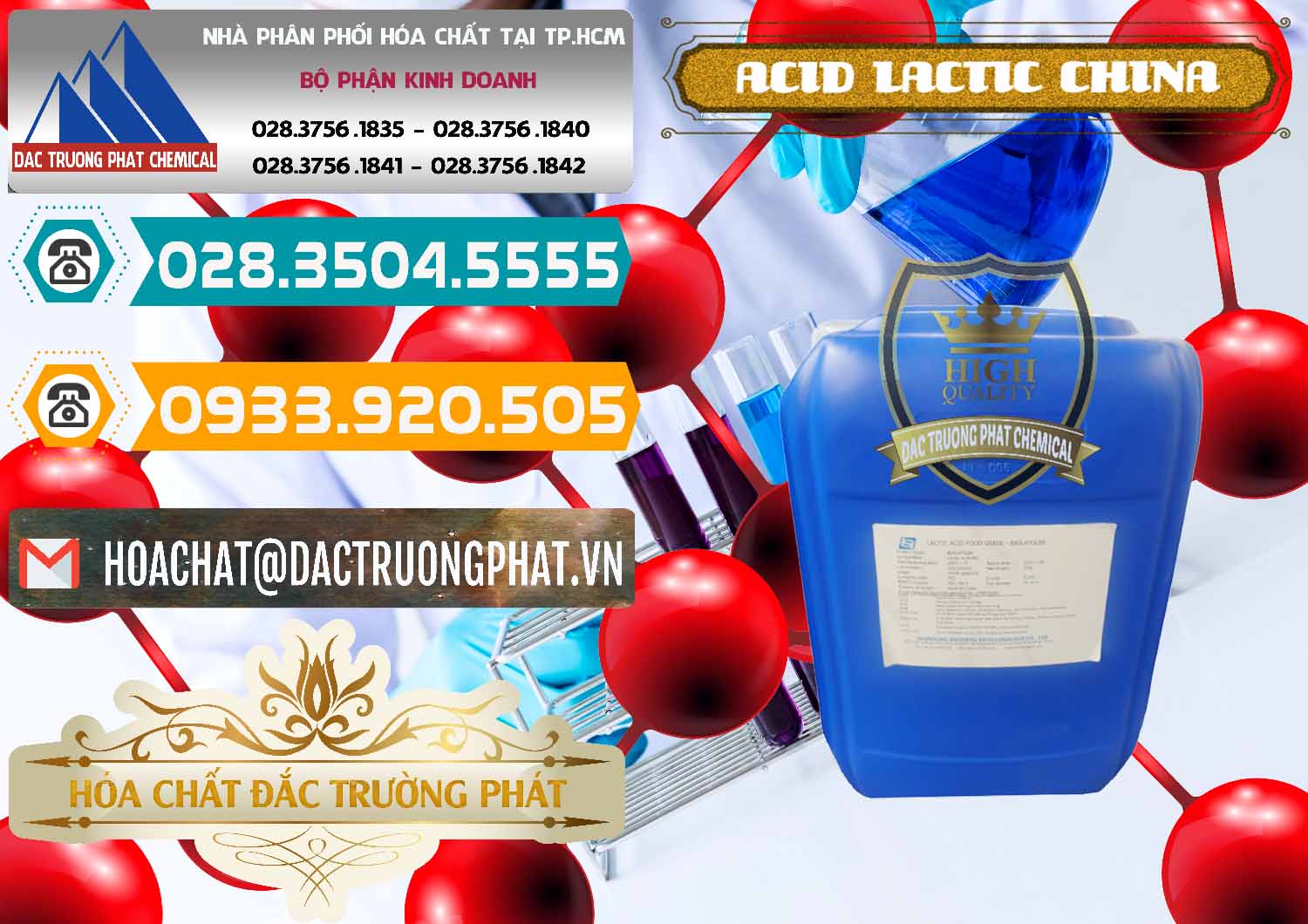 Công ty chuyên nhập khẩu - bán Acid Lactic – Axit Lactic Trung Quốc China - 0374 - Nơi cung cấp và kinh doanh hóa chất tại TP.HCM - congtyhoachat.vn